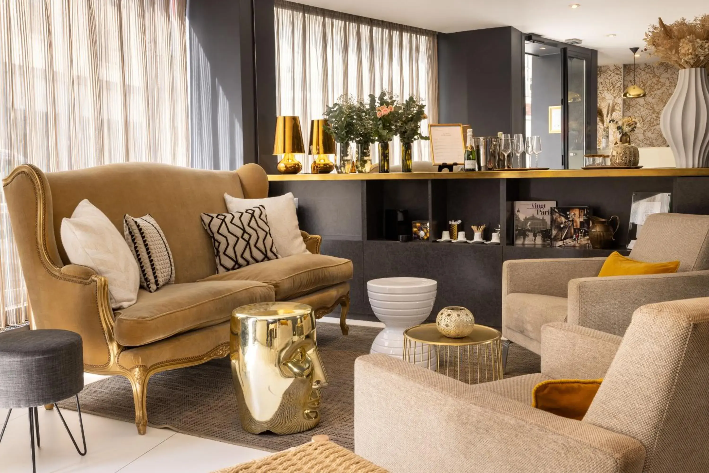 Lounge or bar in Villa des Ambassadeurs Lounge or bar in Villa des Ambassadeurs