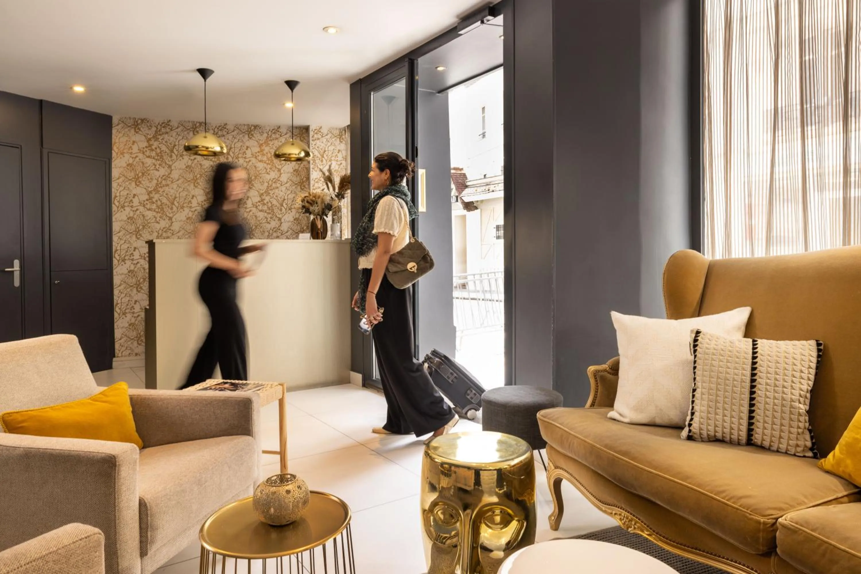 Lobby or reception in Villa des Ambassadeurs