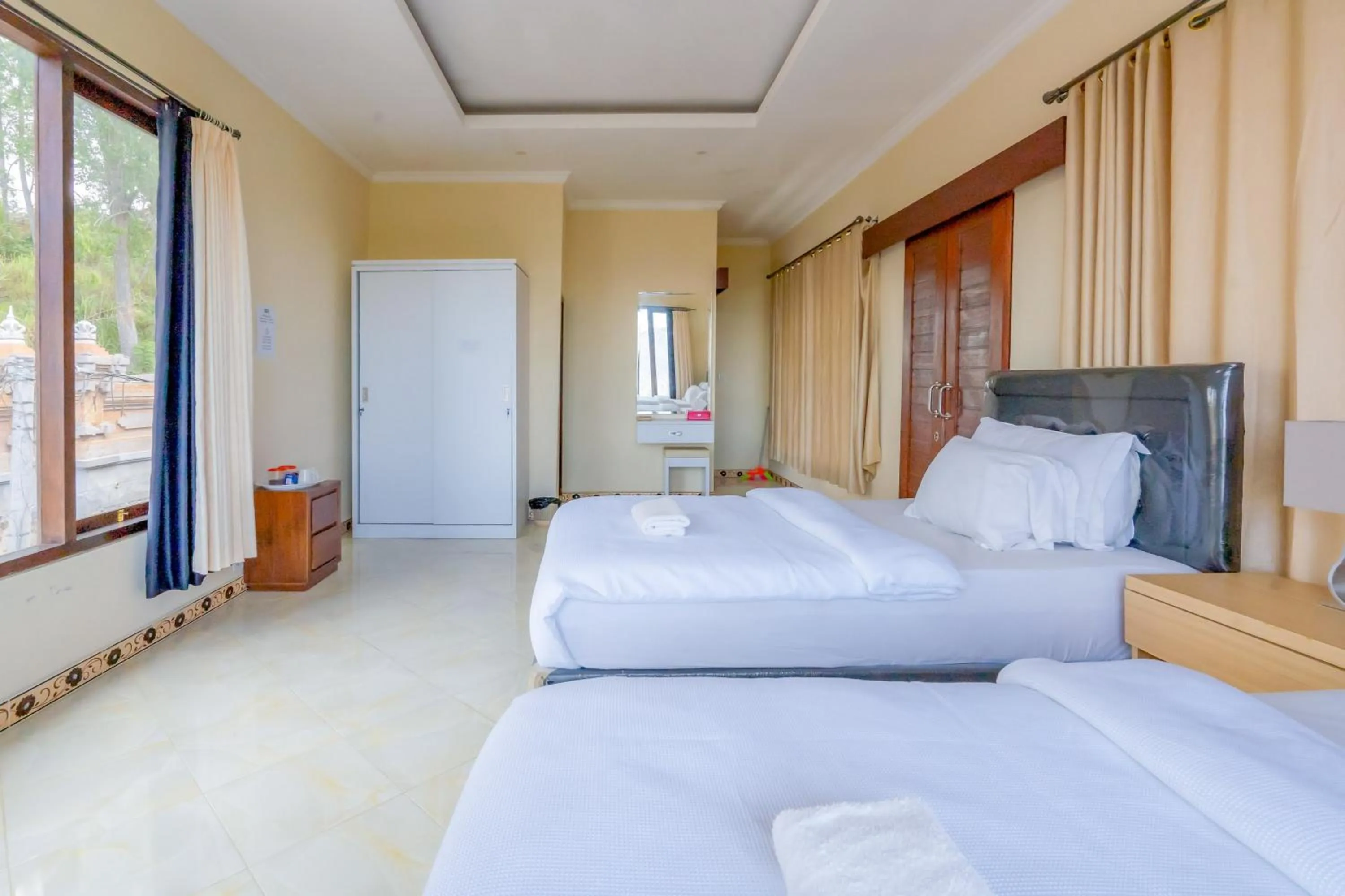 Bedroom, Bed in Mountain View House Kintamani