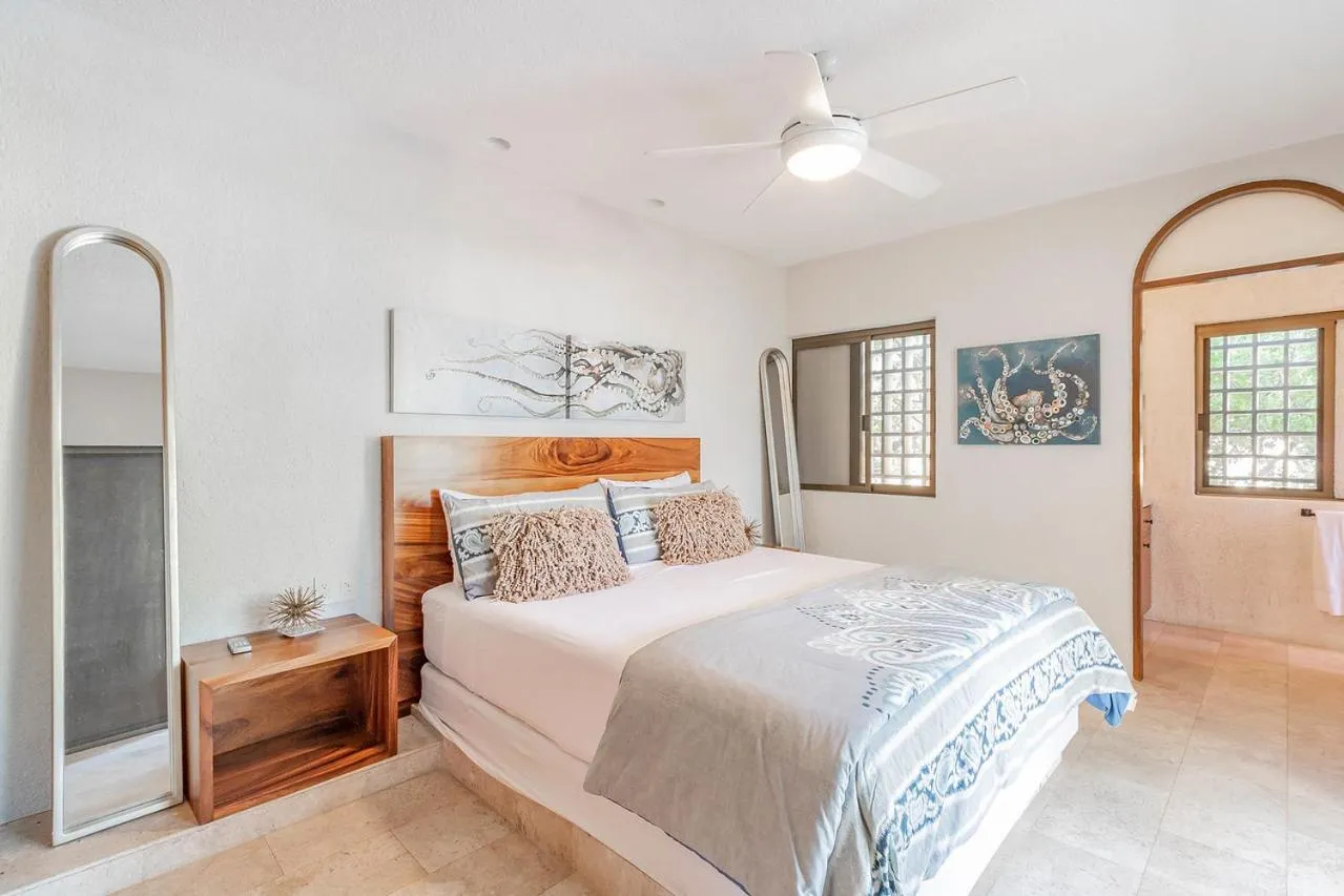 Contemporary Villa with 2 Pools, Walking Distance to Beach and Butler Included