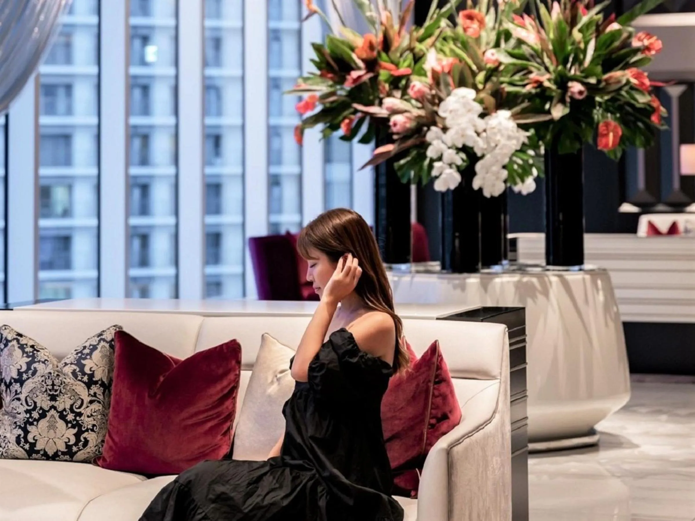 Lobby or reception in The Kahala Hotel & Resort Yokohama