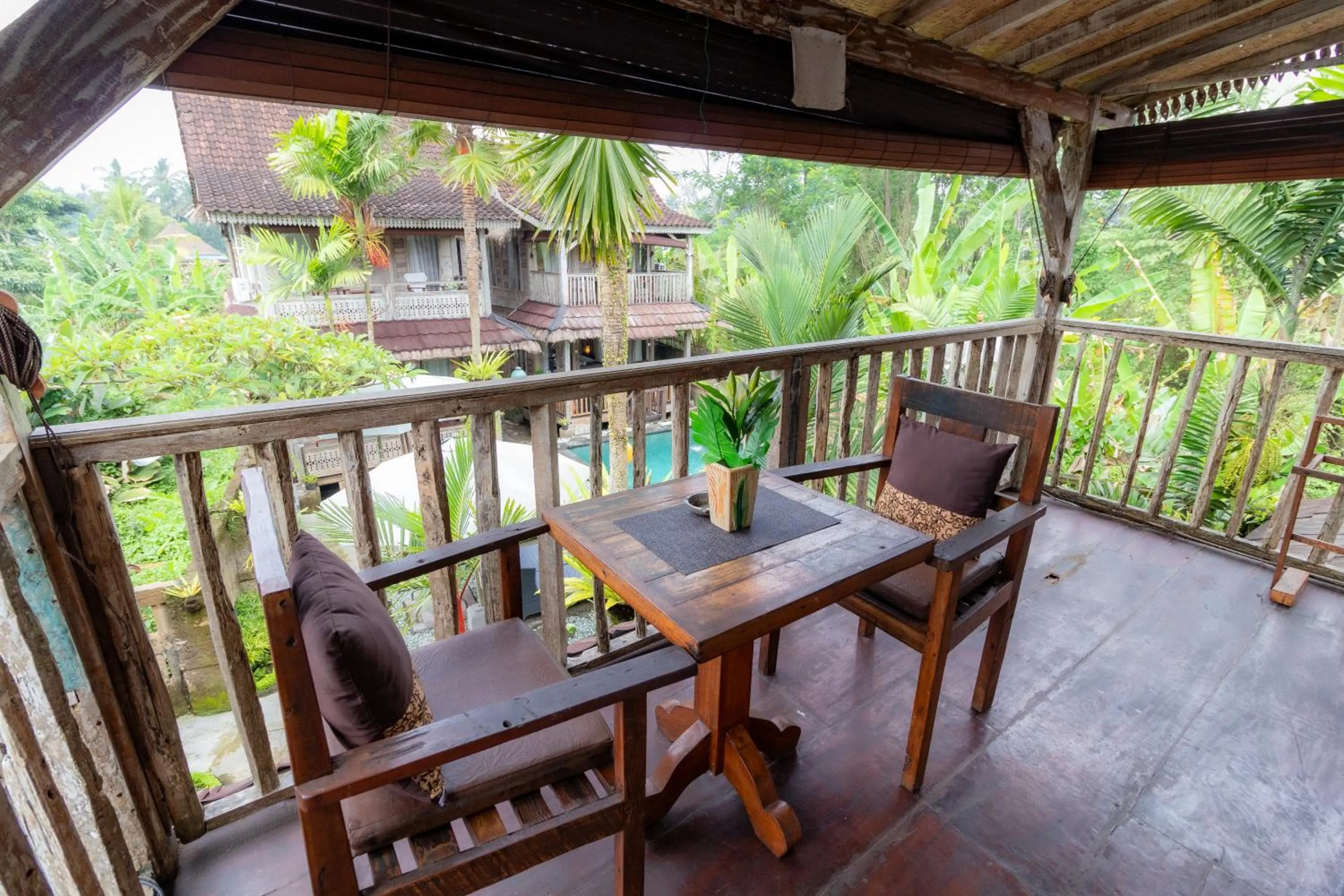 Balcony/Terrace in Royal JJ Ubud Resort & Spa