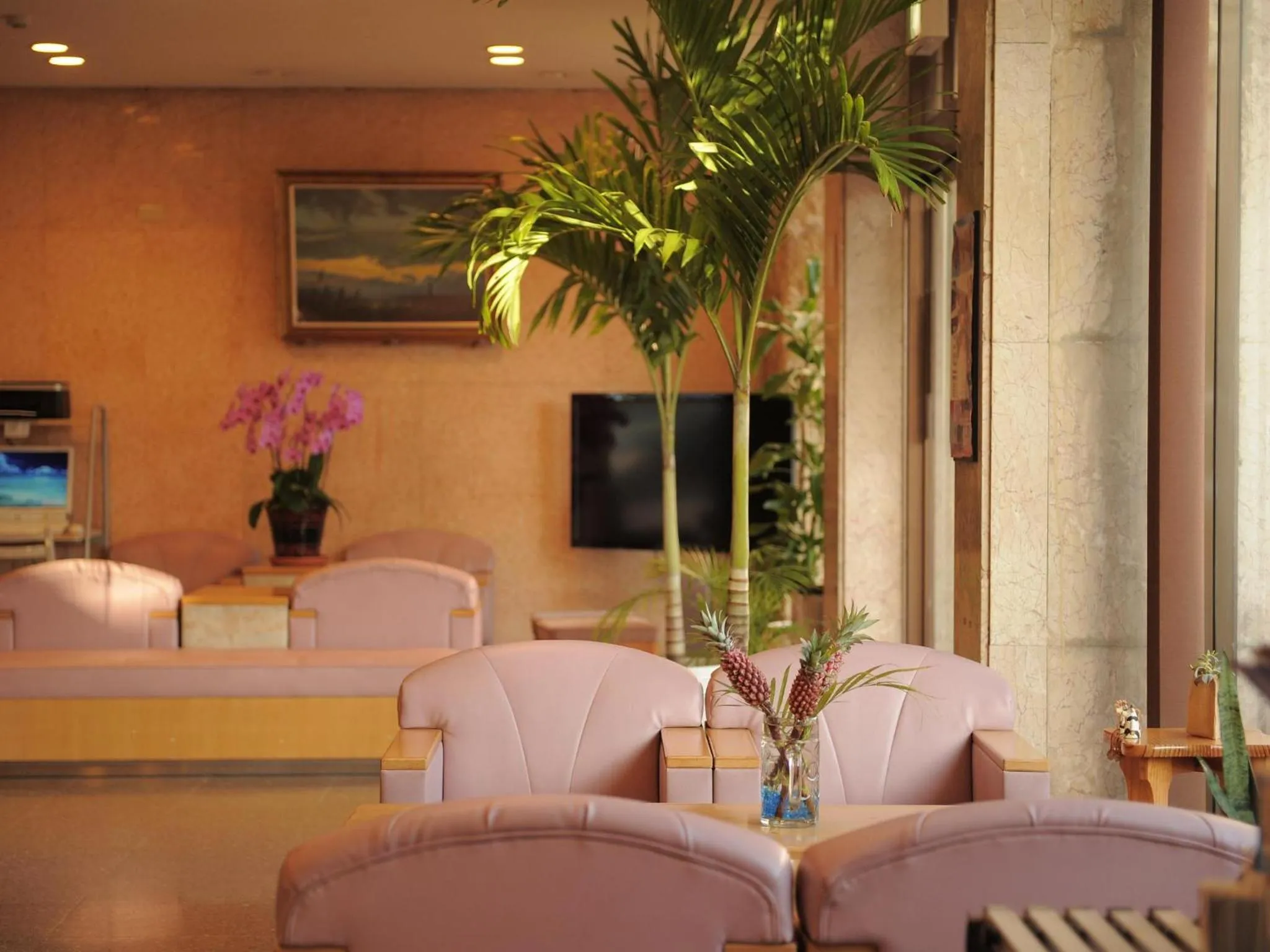 Lobby or reception in Crown Hotel Okinawa