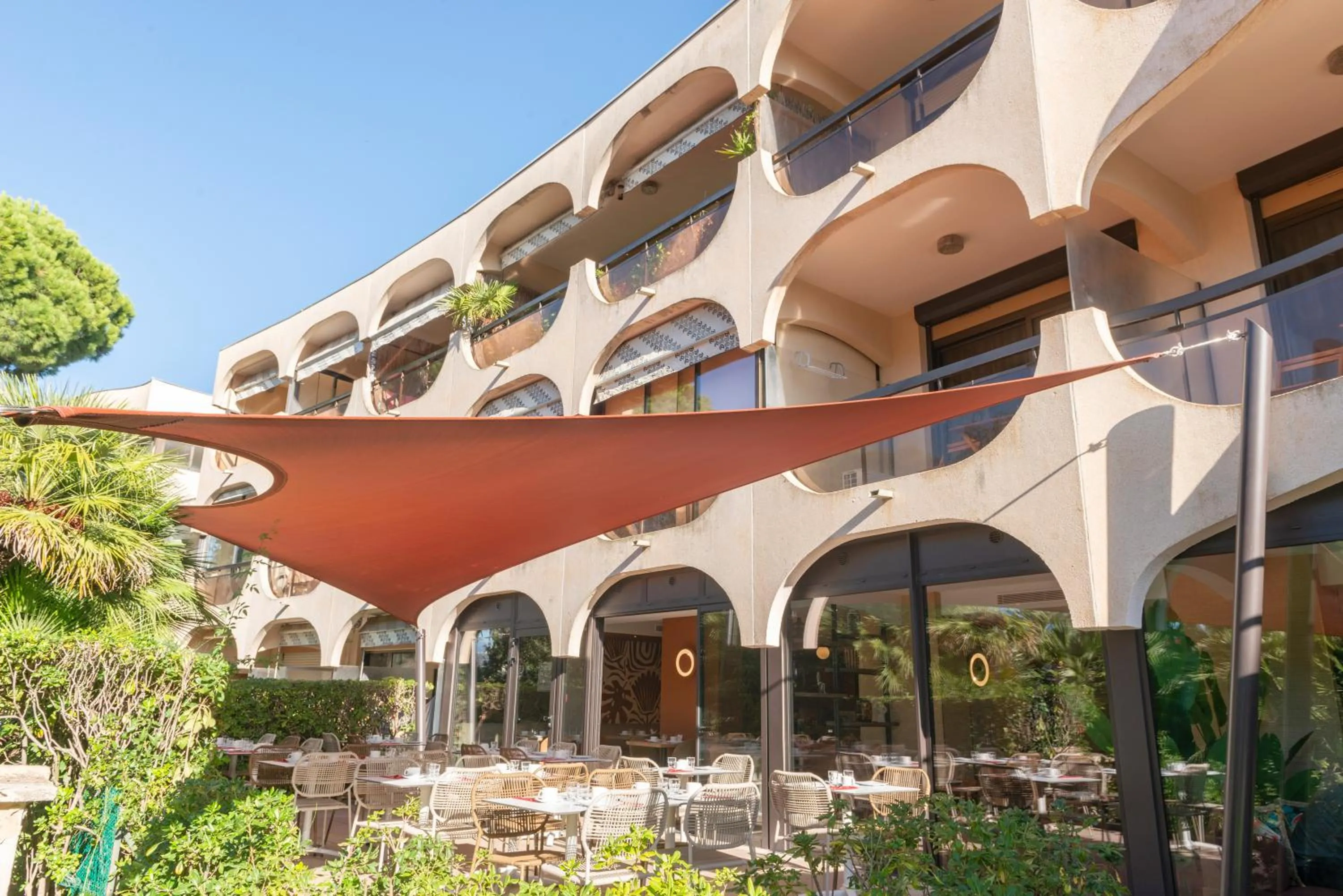 Balcony/Terrace in Hôtel Bahia
