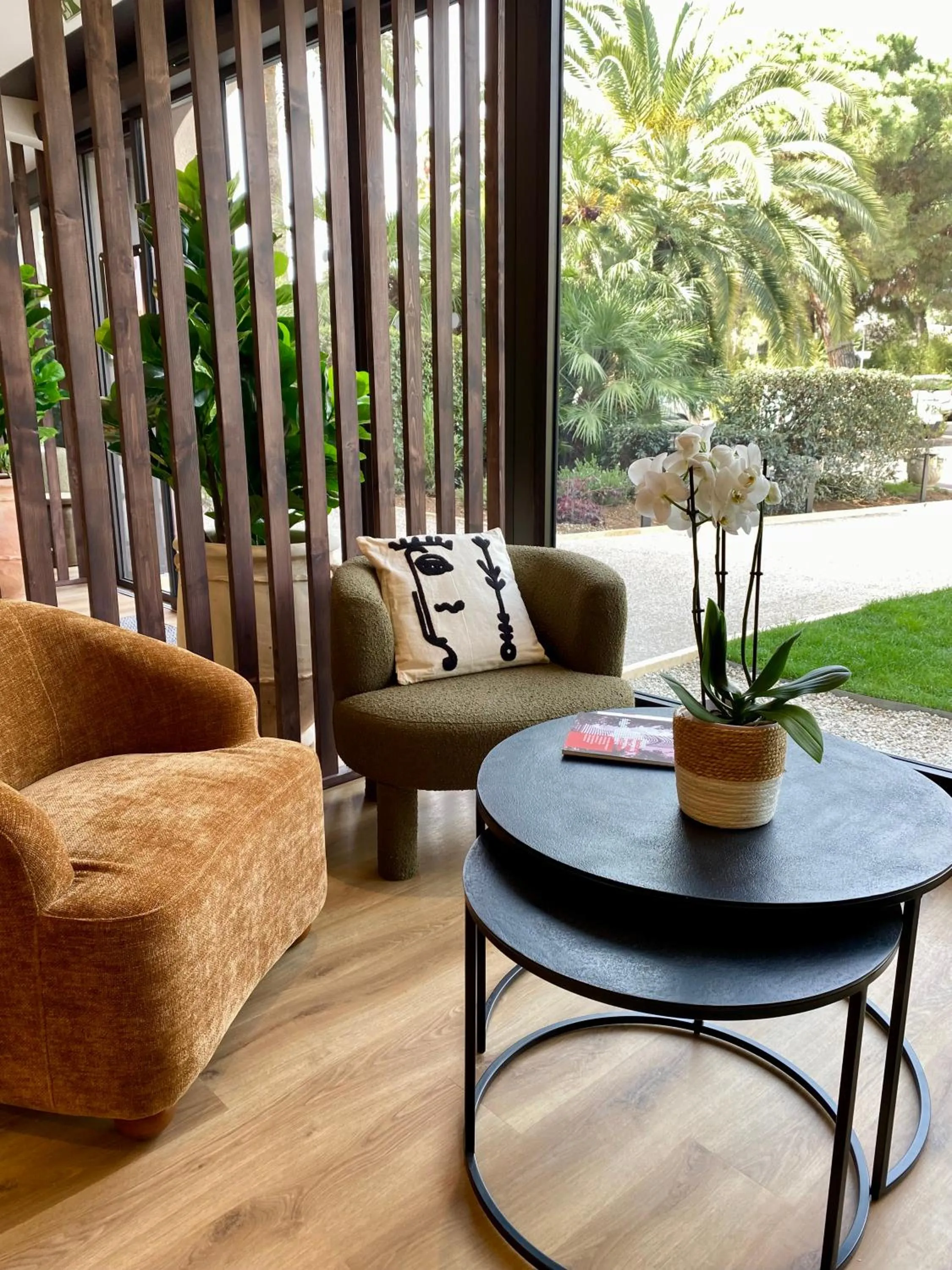 Lobby or reception in Hôtel Bahia