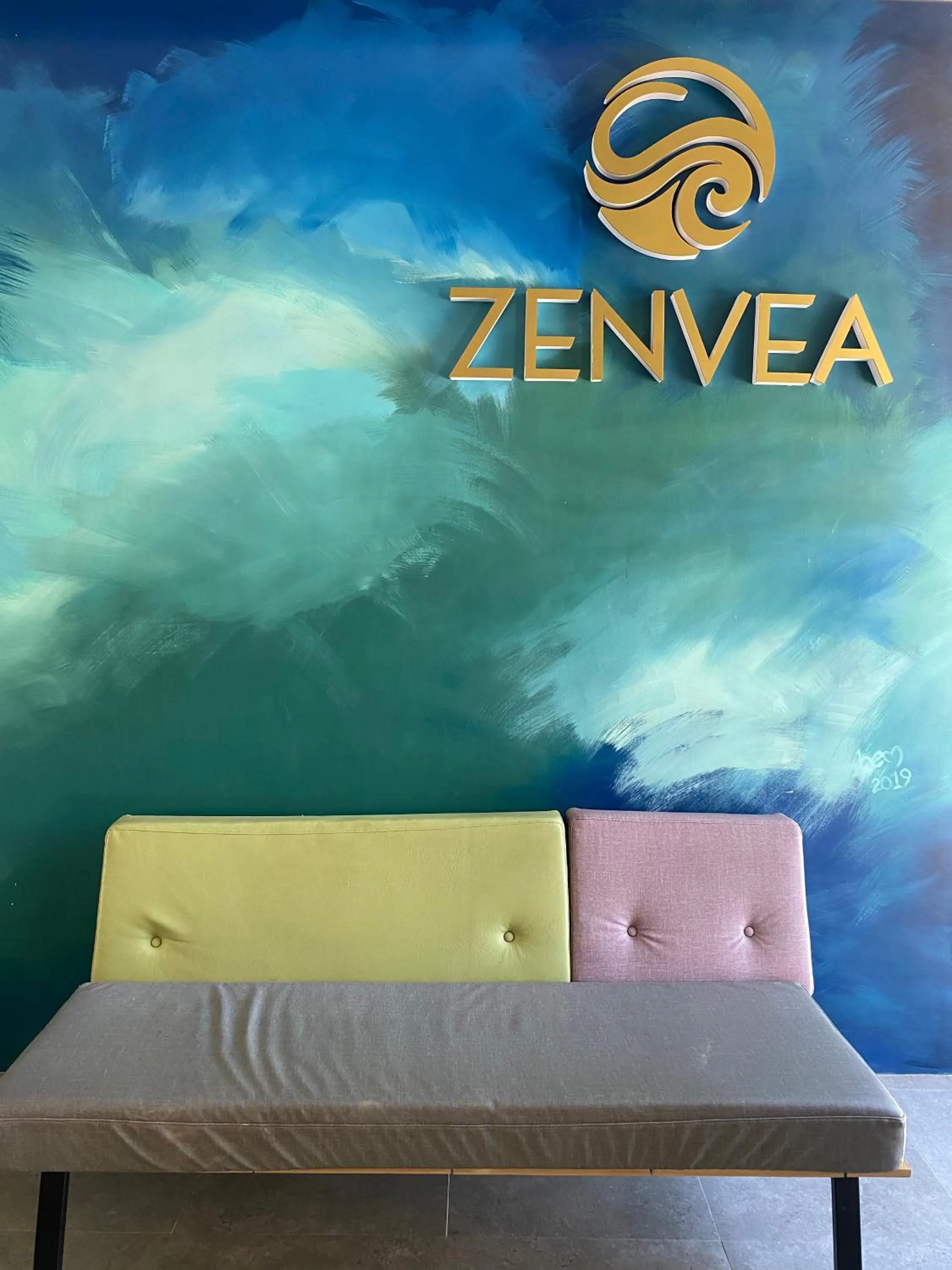 Seating area in Zenvea Hotel