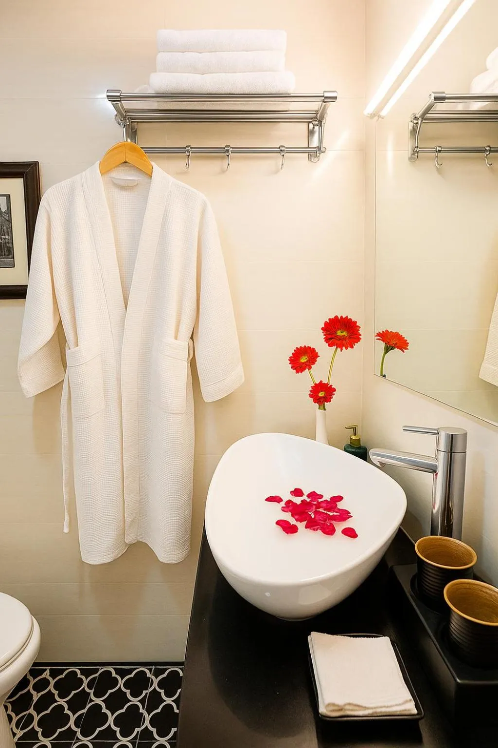 Toilet in Hanoi Sena Hotel & Travel