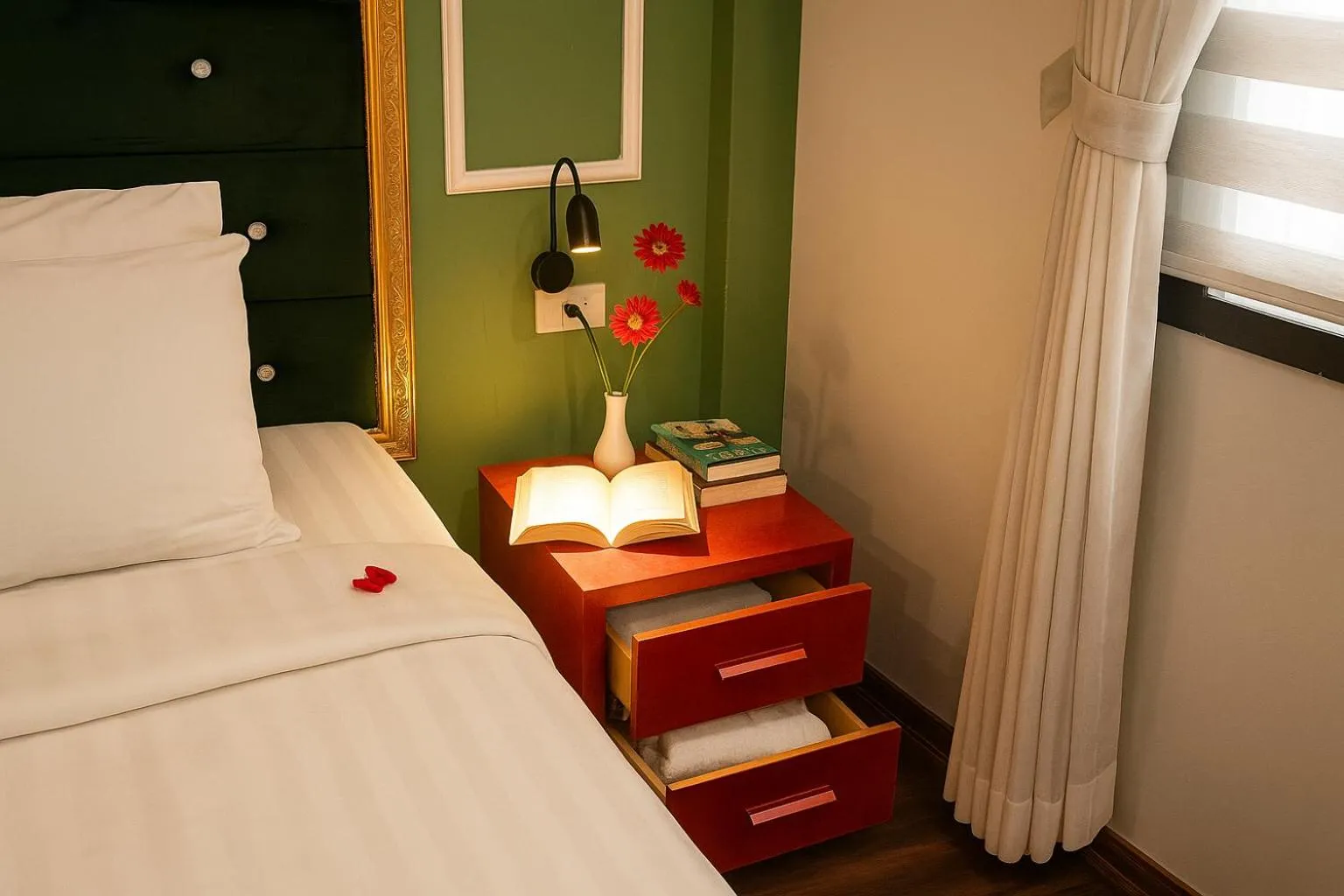 Photo of the whole room, Bed in Hanoi Sena Hotel & Travel