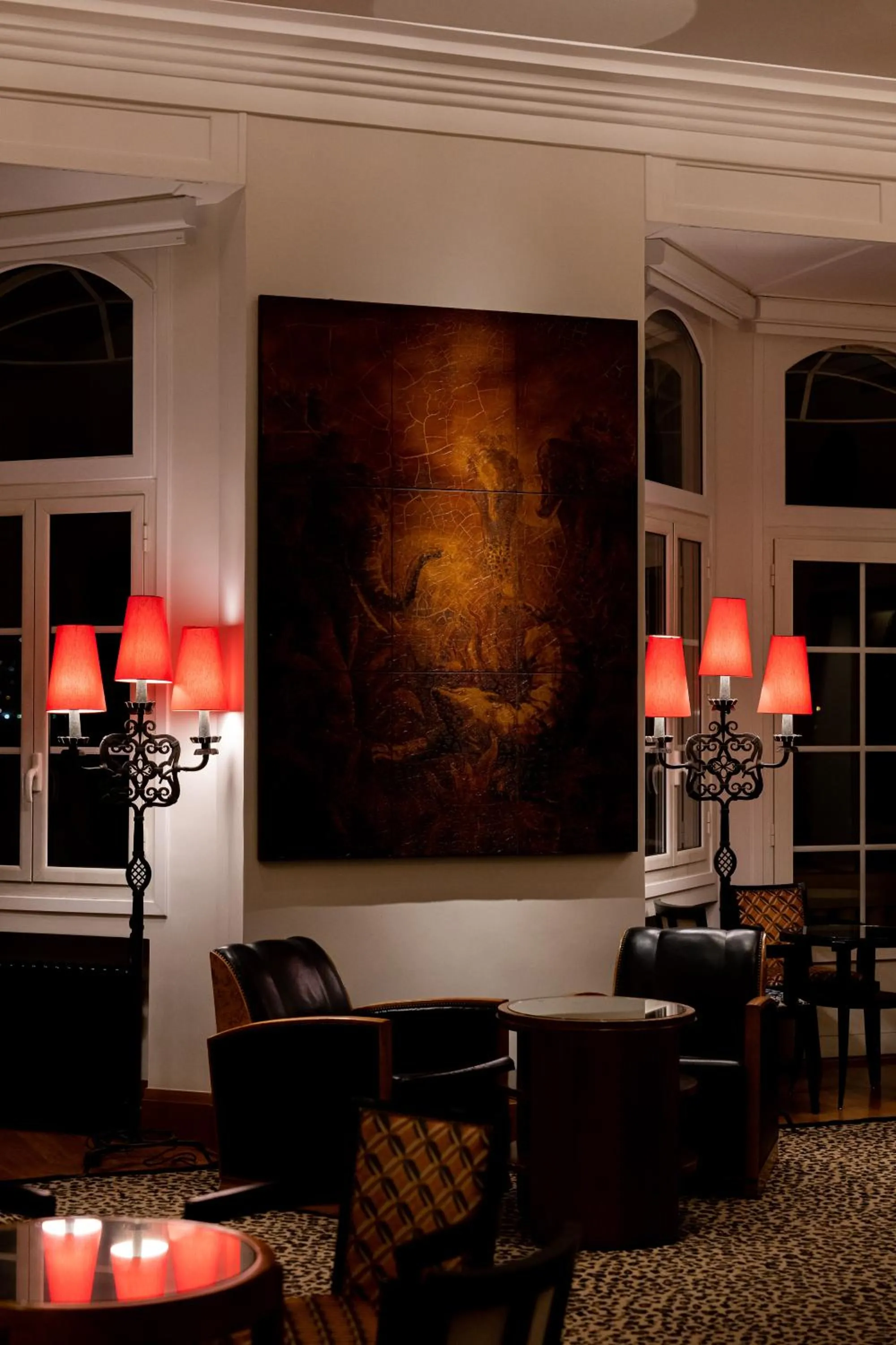 Lounge or bar in Hôtel Belles Rives