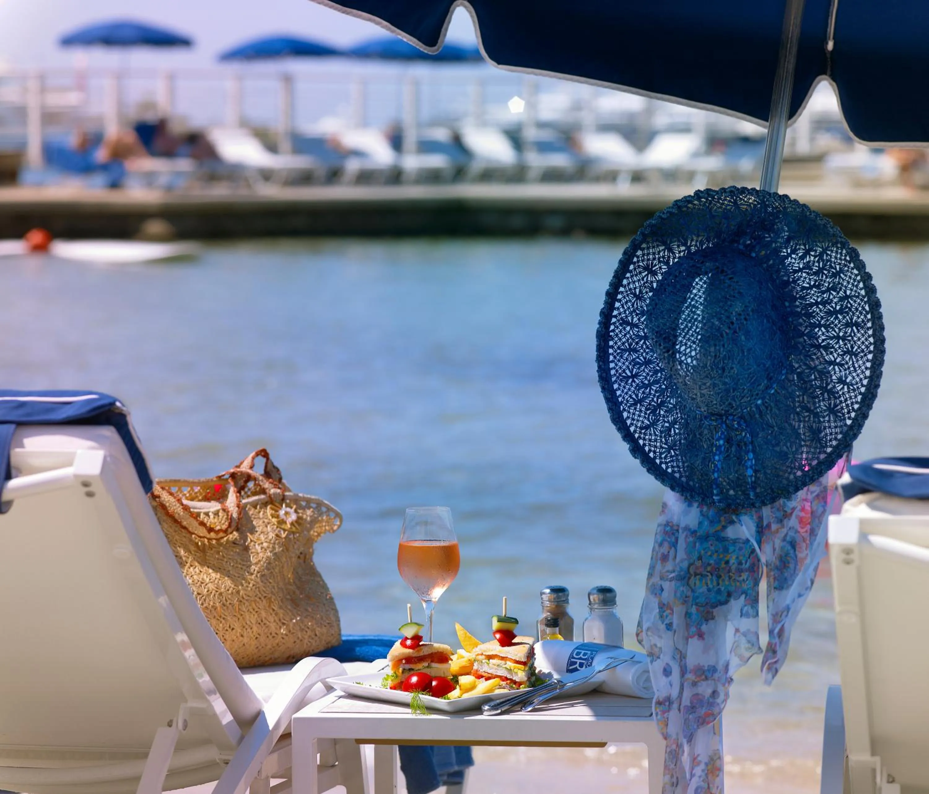 Food in Hôtel Belles Rives