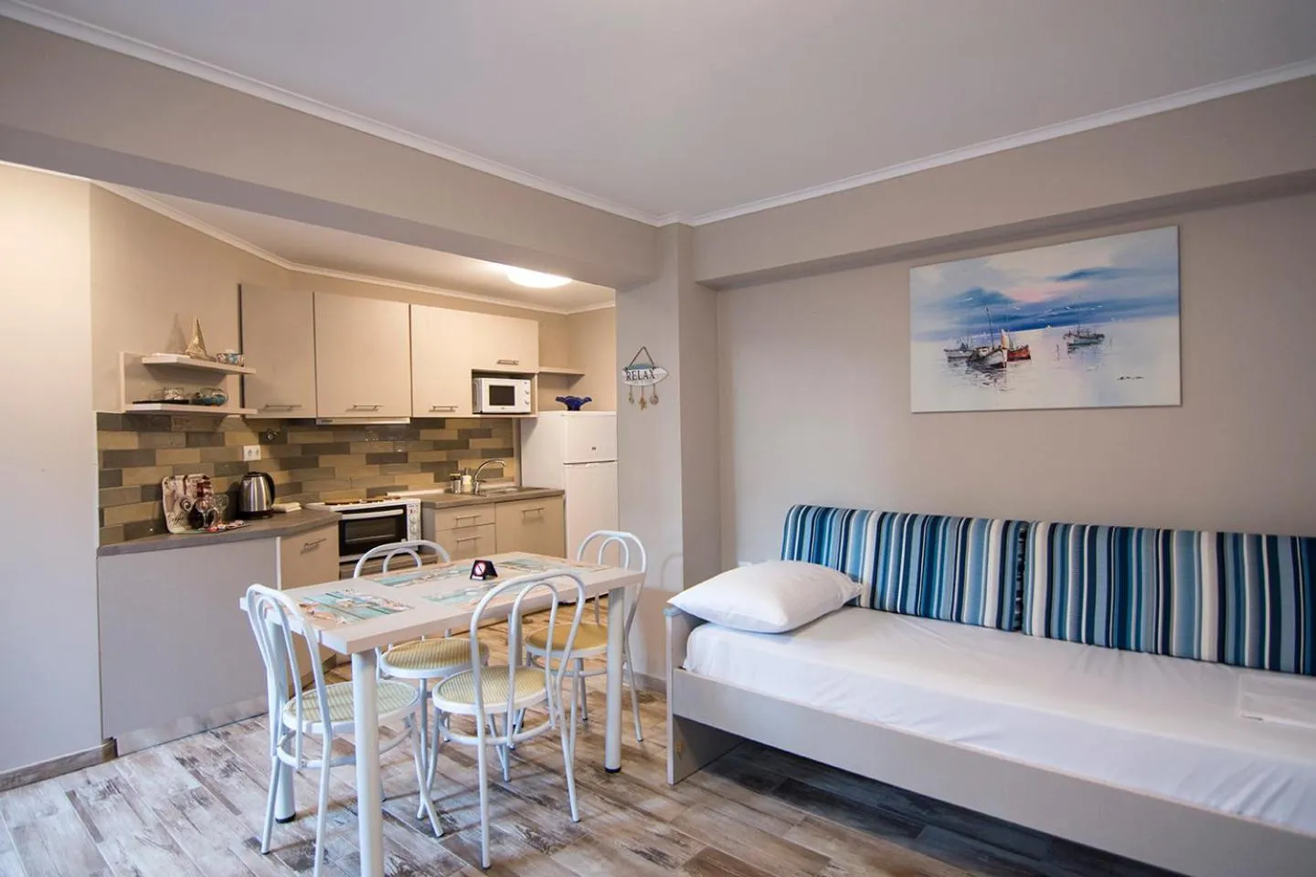 Bed in Amaranti Luxury Apartments