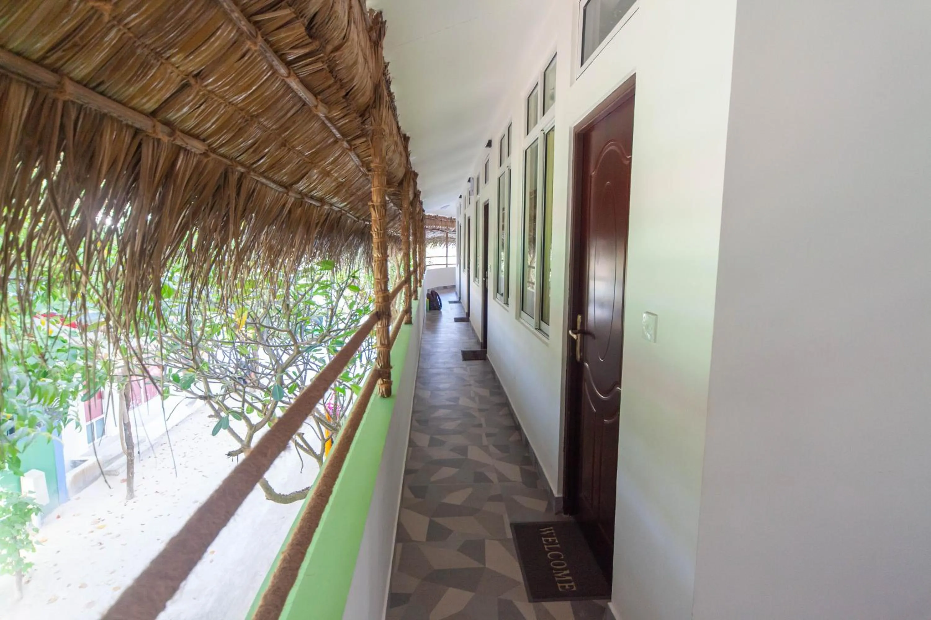Balcony/Terrace in Dhangethi INN