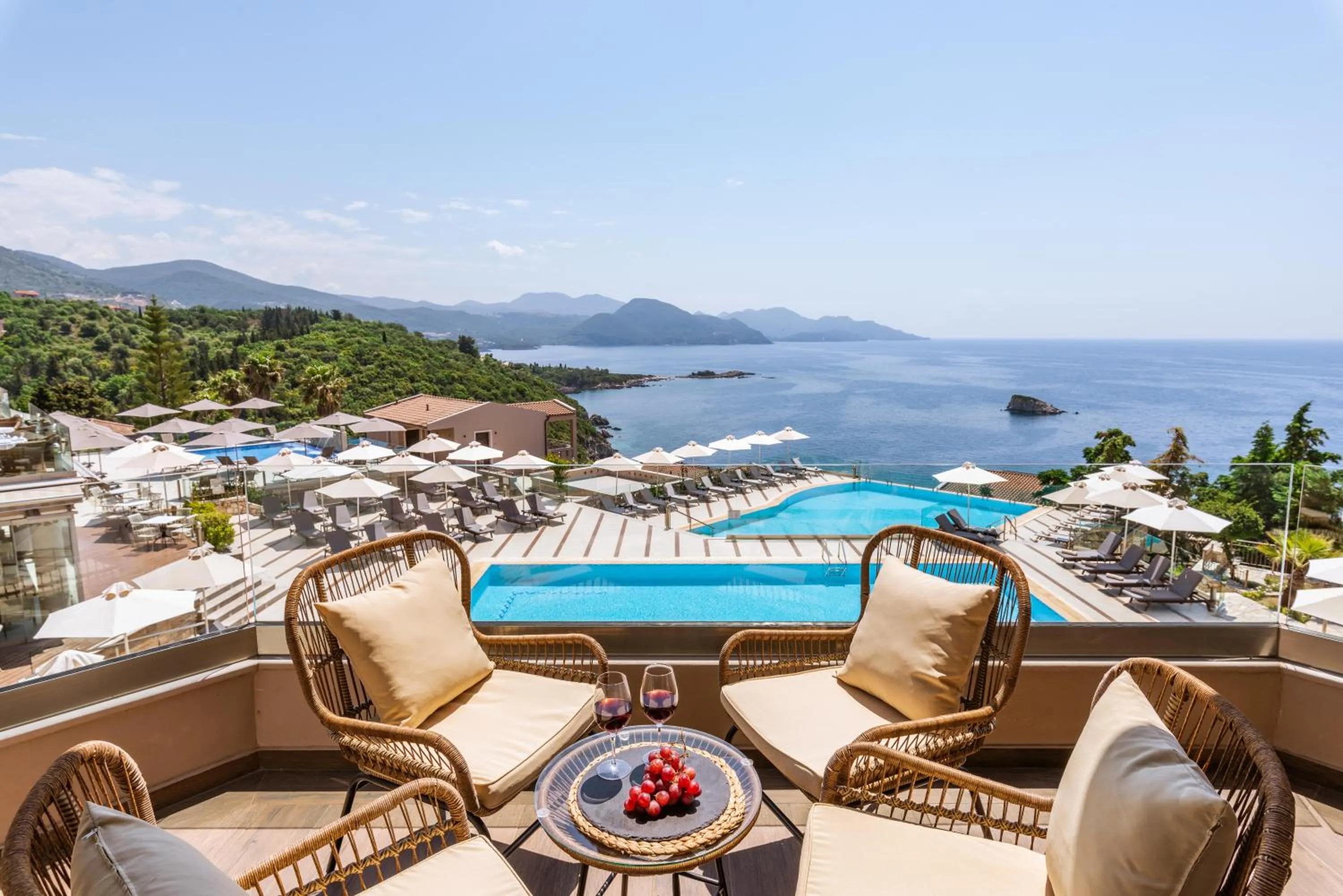 Natural landscape in Sivota Diamond Spa Resort