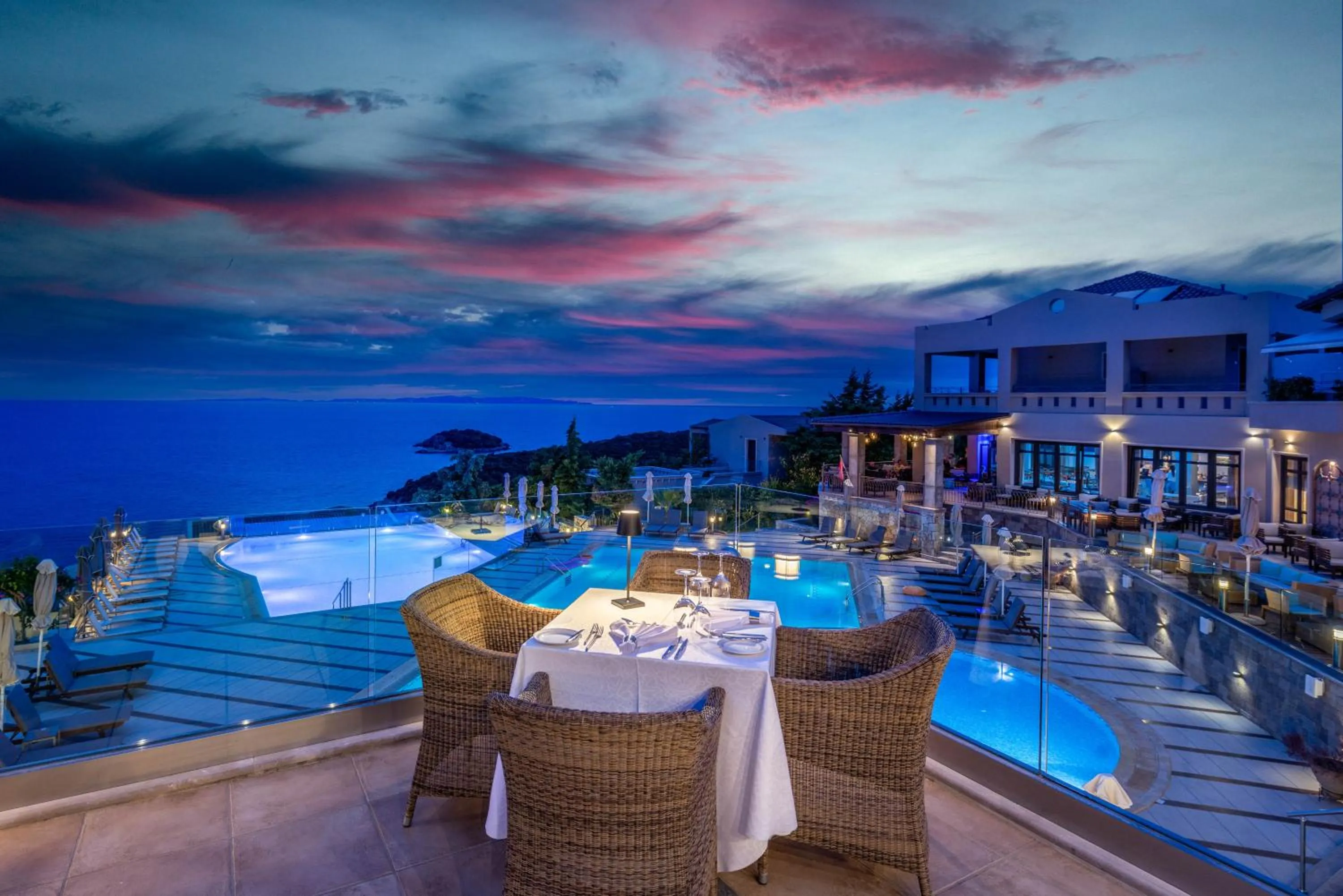 Restaurant/places to eat in Sivota Diamond Spa Resort