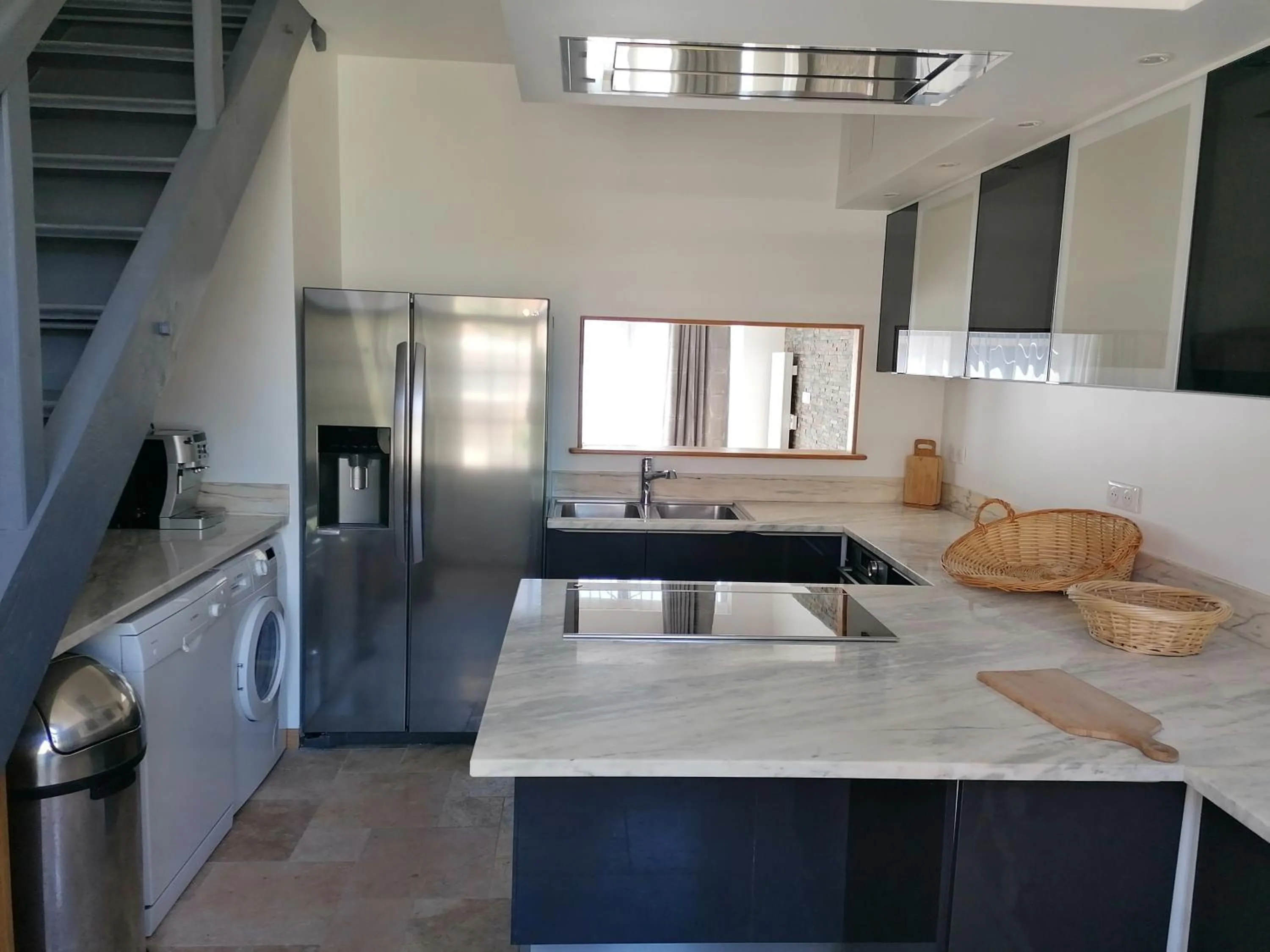 Kitchen or kitchenette in Hotel et Spa Le Lion d'Or