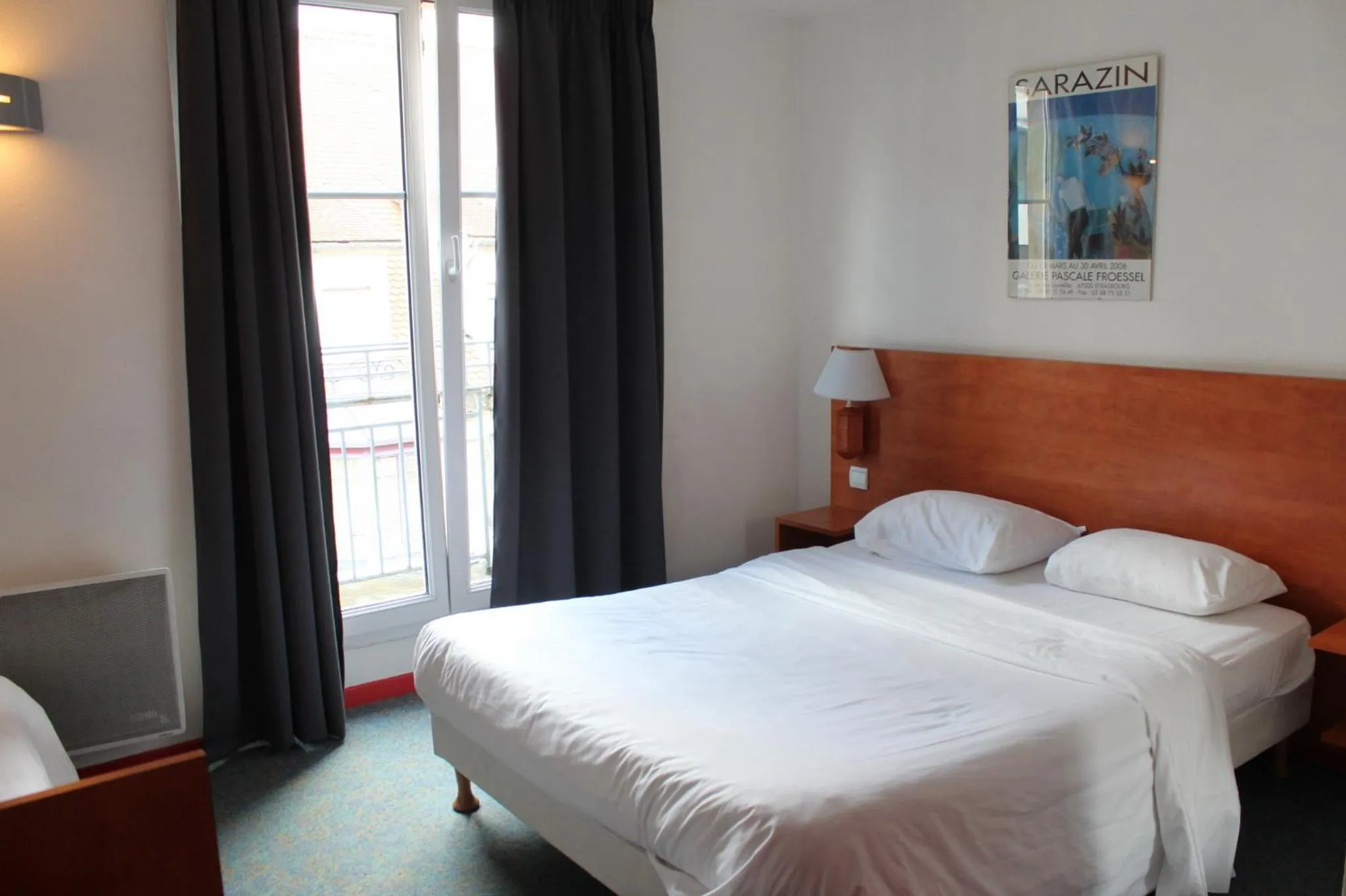 Bed in Hotel Le 21ème