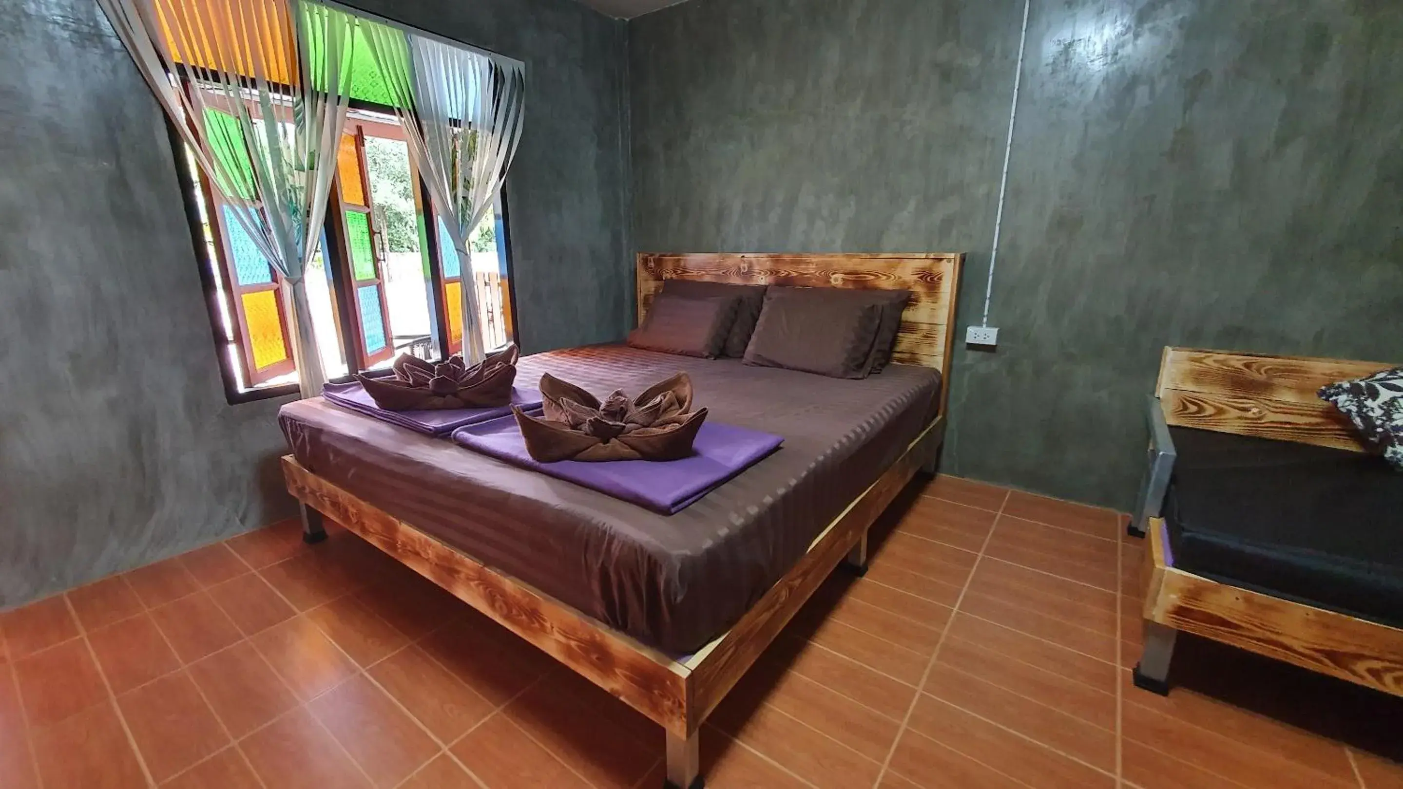 Bed in Moonshine Resort Chumphon Bed in Moonshine Resort Chumphon