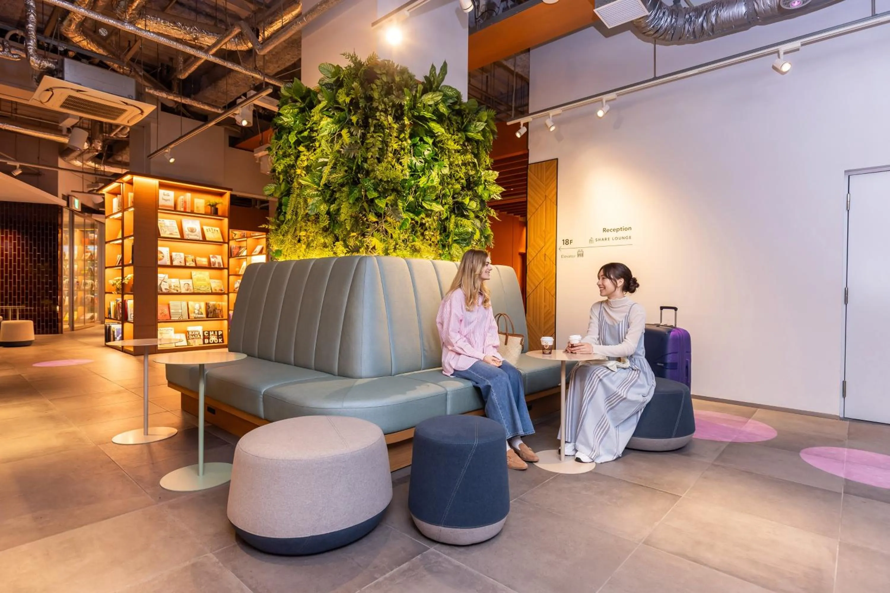 Area and facilities in Tokyu Stay Osaka Hommachi