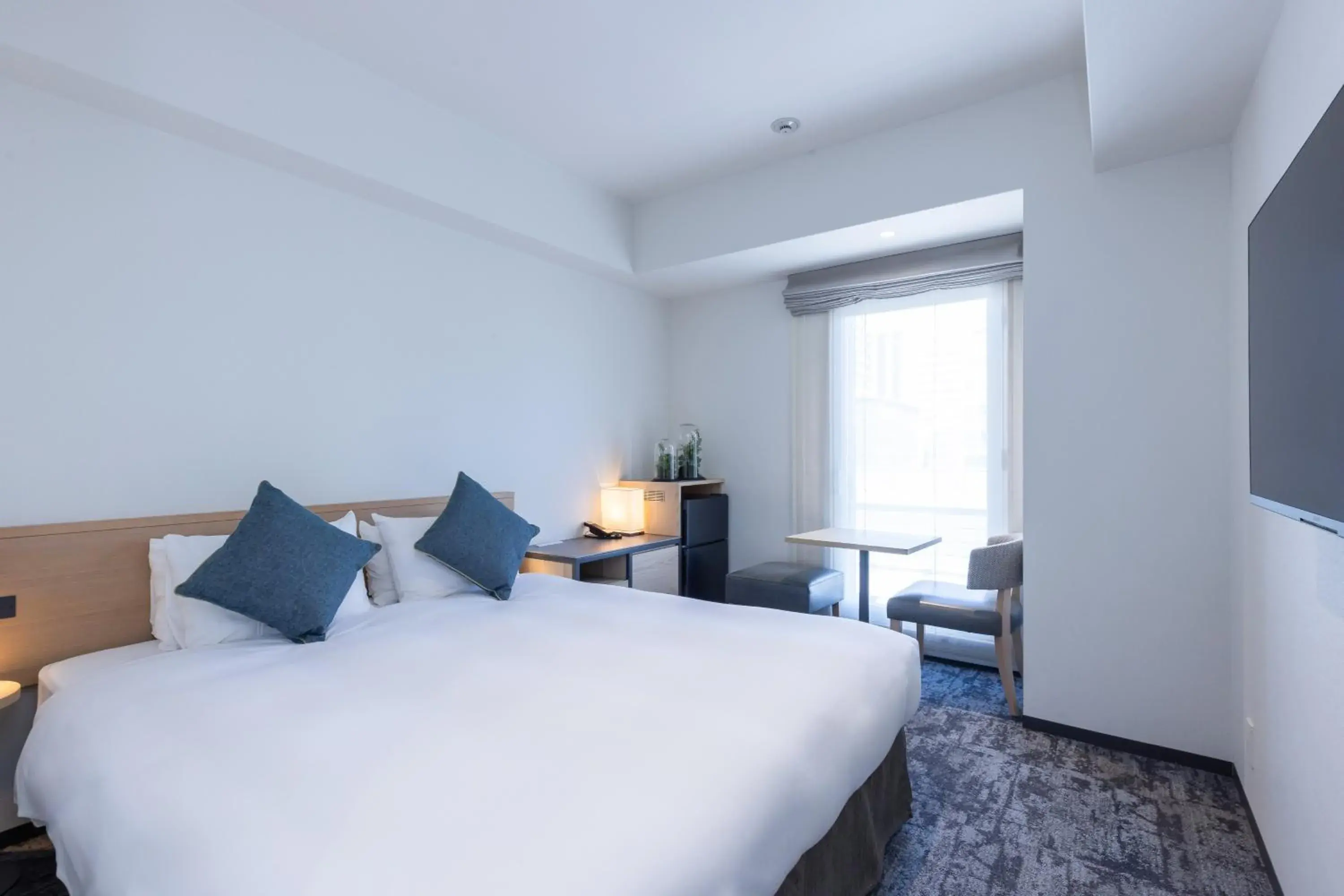 Photo of the whole room, Bed in Tokyu Stay Osaka Hommachi Photo of the whole room, Bed in Tokyu Stay Osaka Hommachi