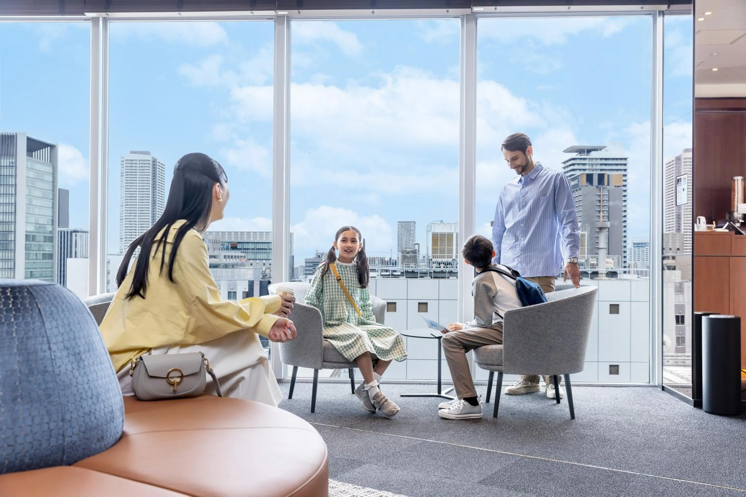 Lobby or reception in Tokyu Stay Osaka Hommachi