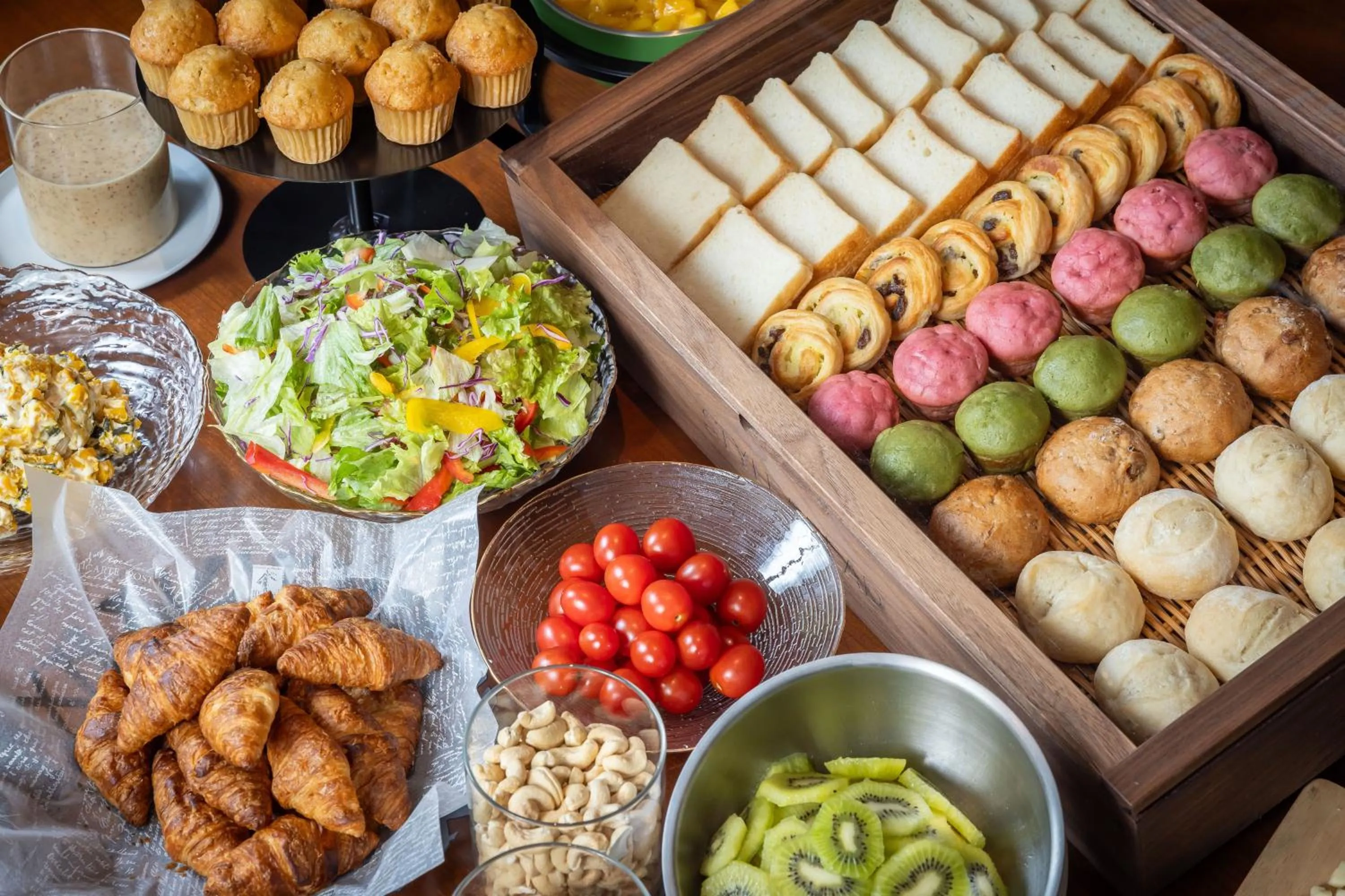 Buffet breakfast in Tokyu Stay Osaka Hommachi