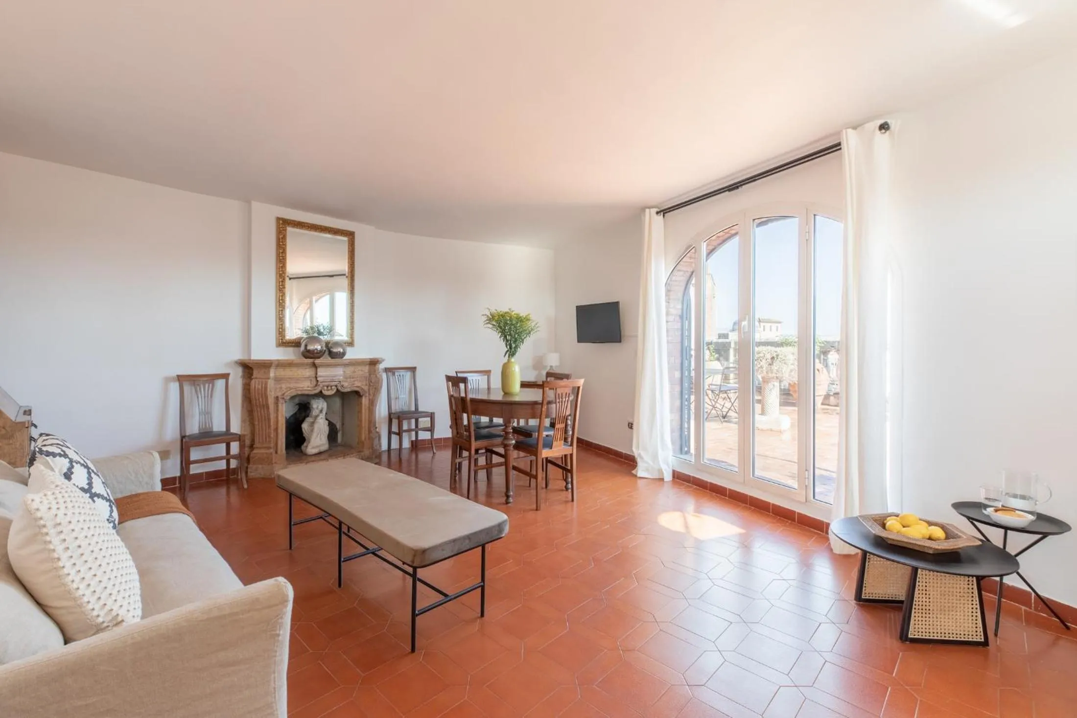 Living room in The Great View