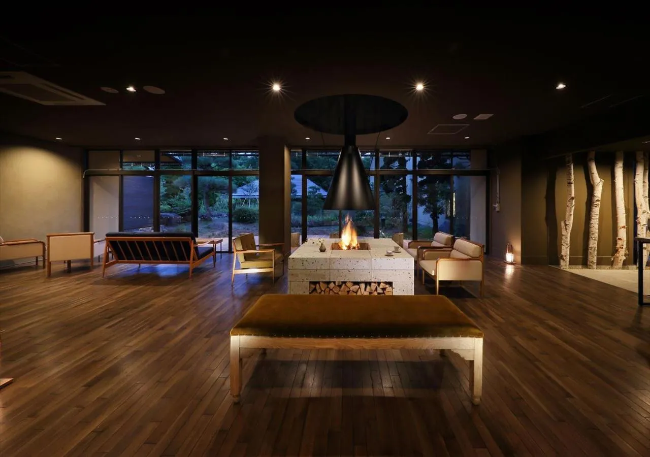 Lobby or reception in Oyado Morinone