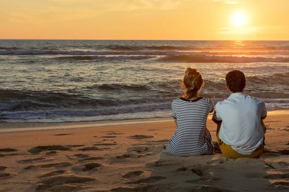 Beach in Hôtel & Spa Vitalparc, The Originals Collection