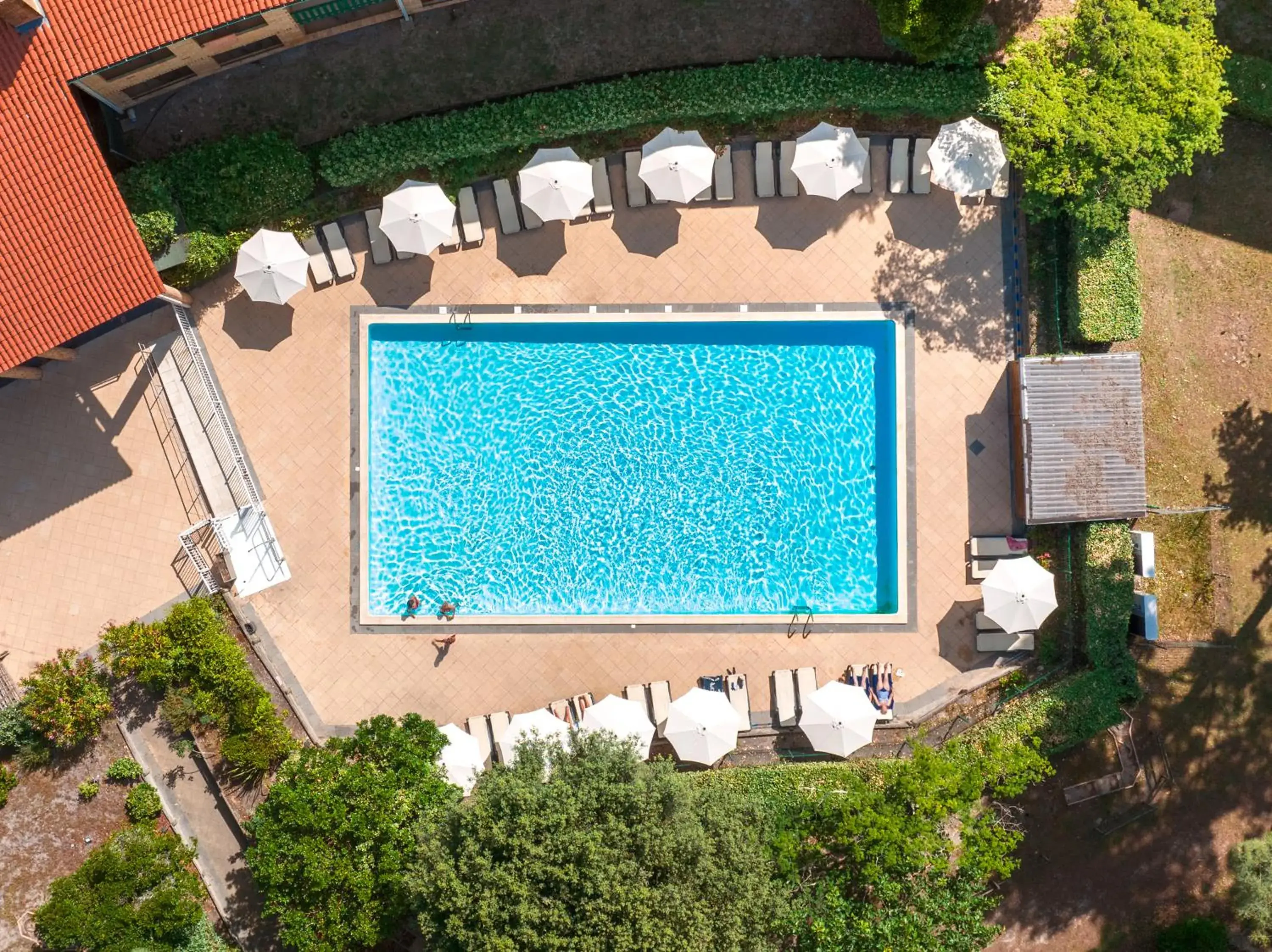 Pool view in Hôtel & Spa Vitalparc, The Originals Collection Pool view in Hôtel & Spa Vitalparc, The Originals Collection