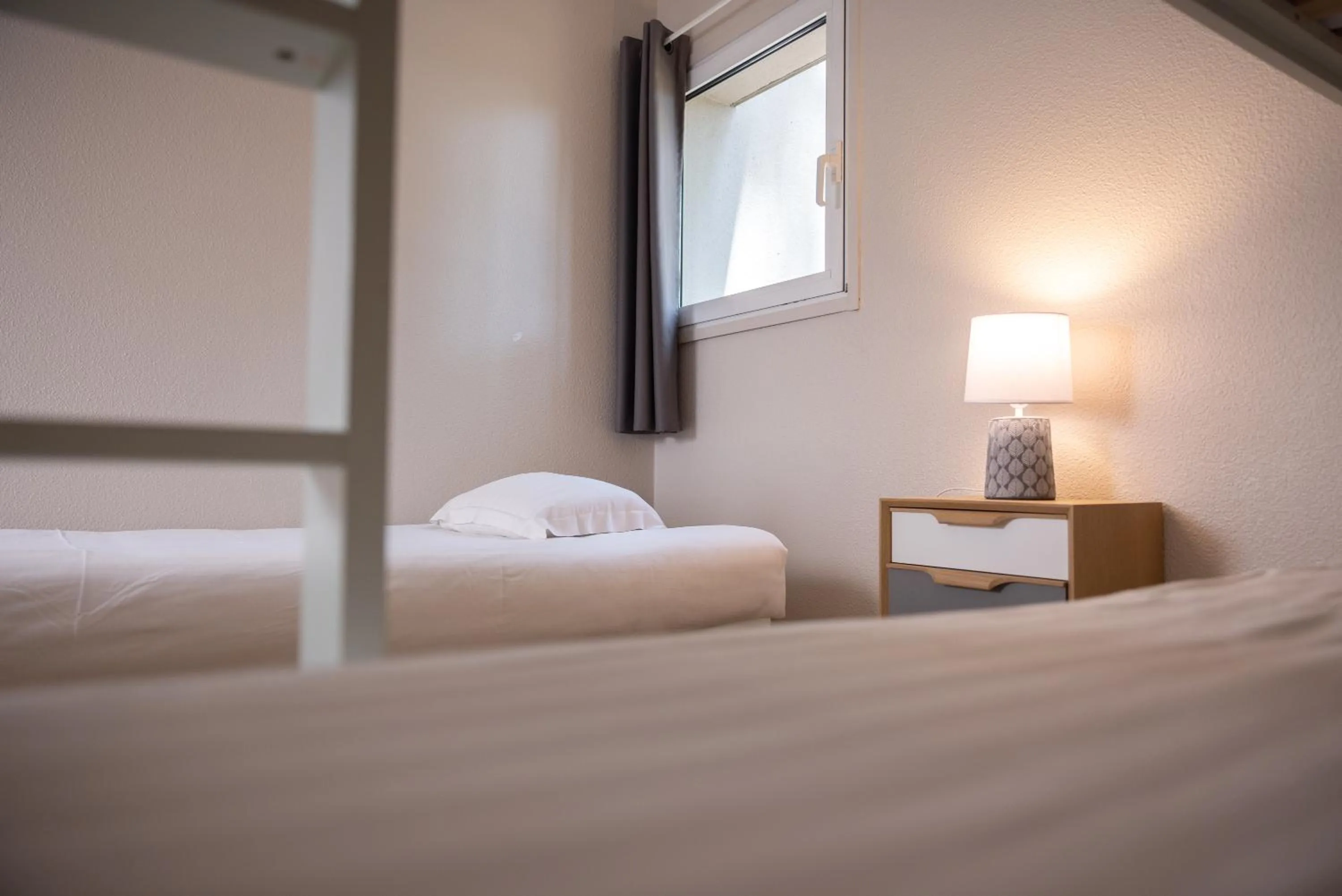 Bed in Hôtel & Spa Vitalparc, The Originals Collection