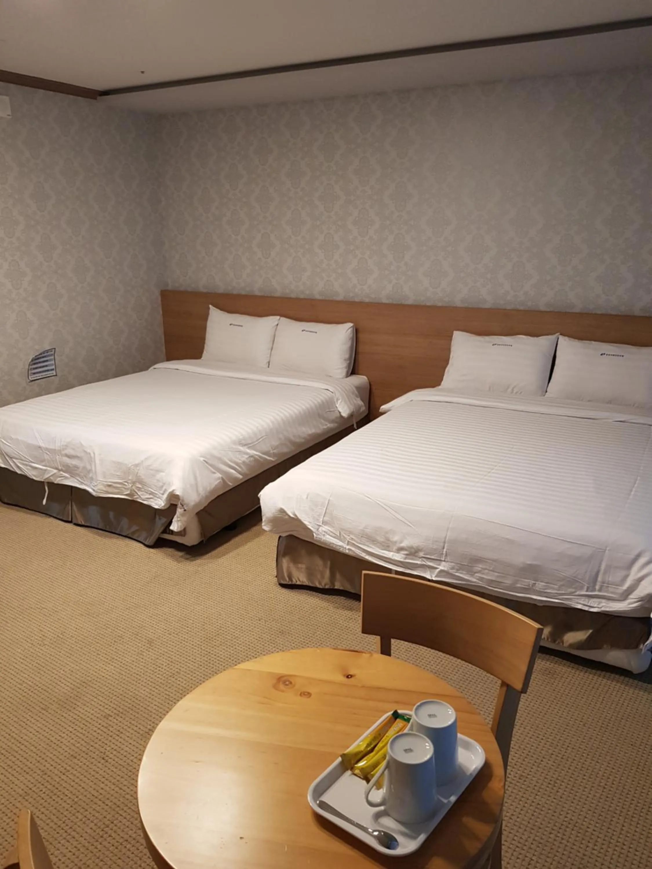 Bed in YangYang International Airport Hotel
