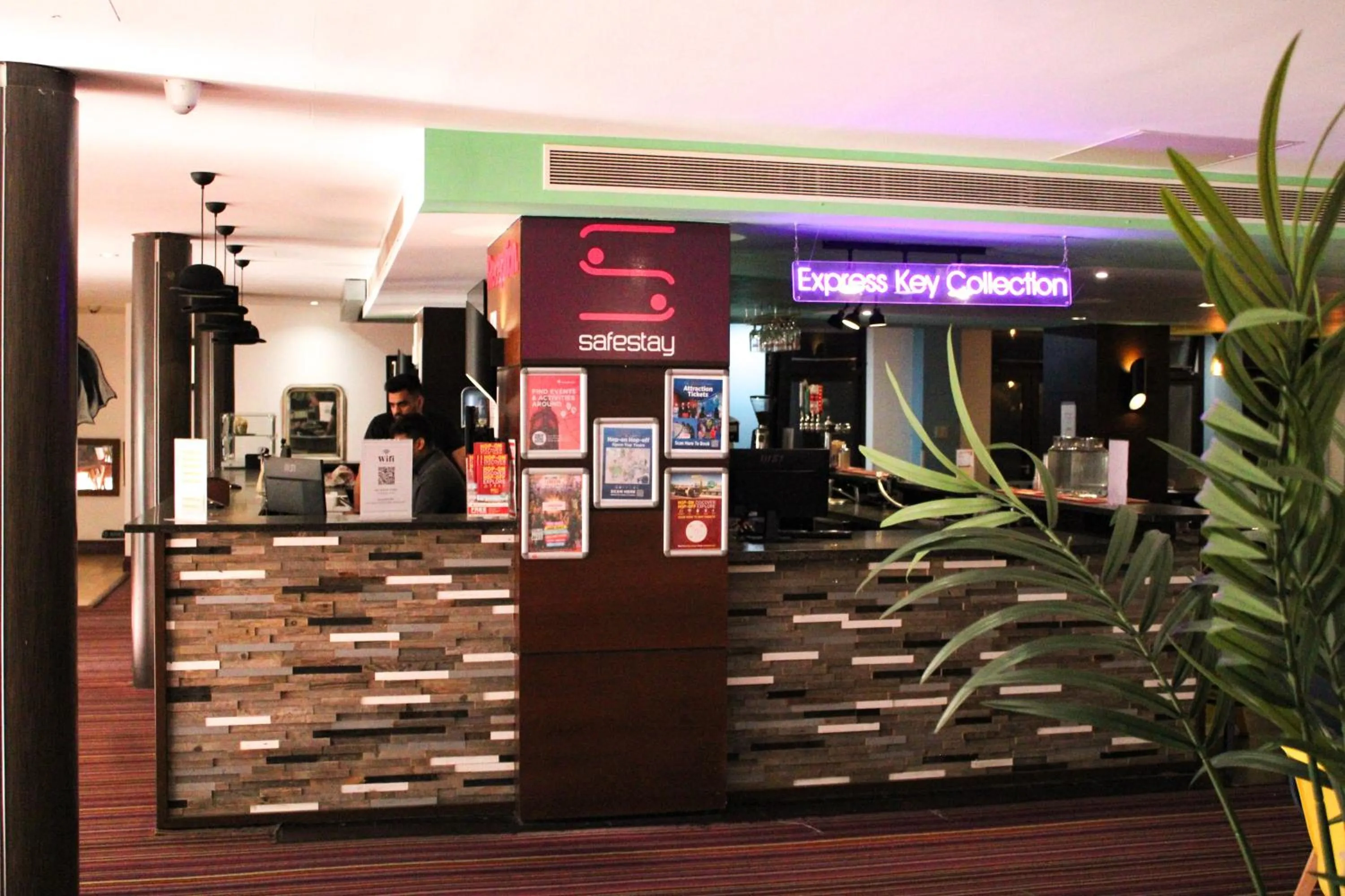Lobby or reception in Safestay London Elephant & Castle