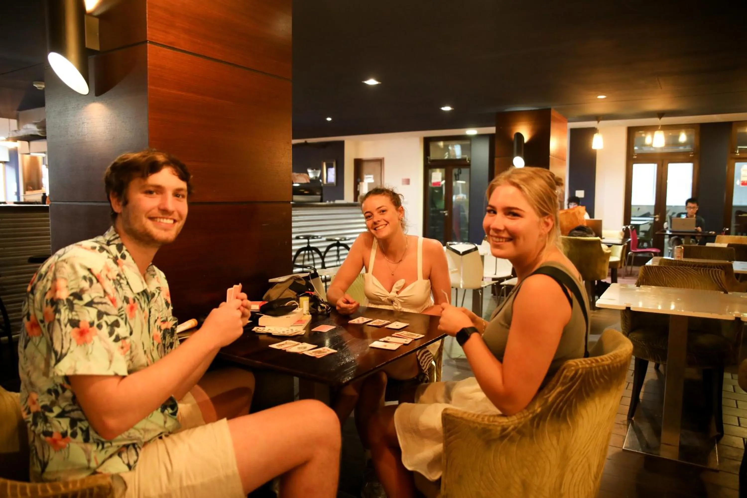 Communal lounge/ TV room in Safestay London Elephant & Castle