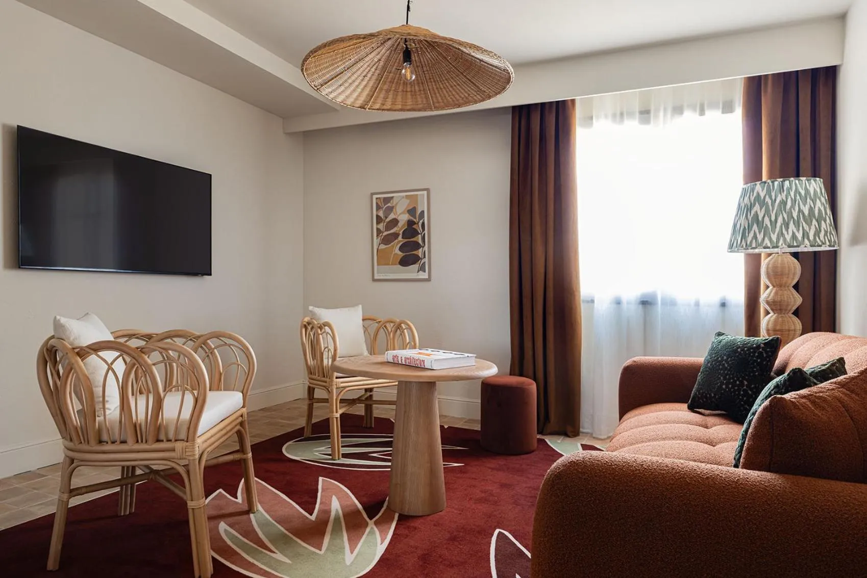 Living room in Hôtel Maison Chiberta