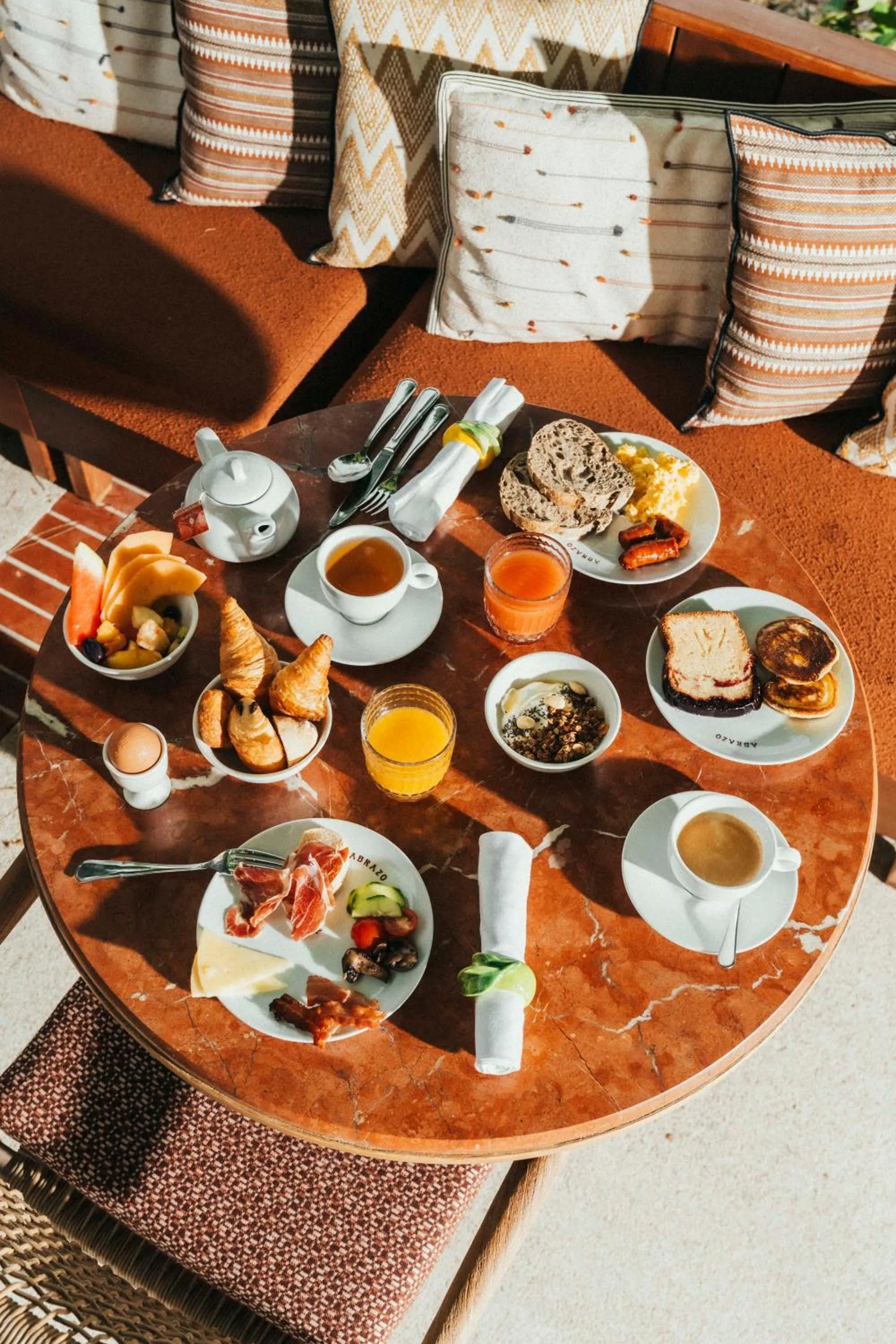 Breakfast in Hôtel Maison Chiberta