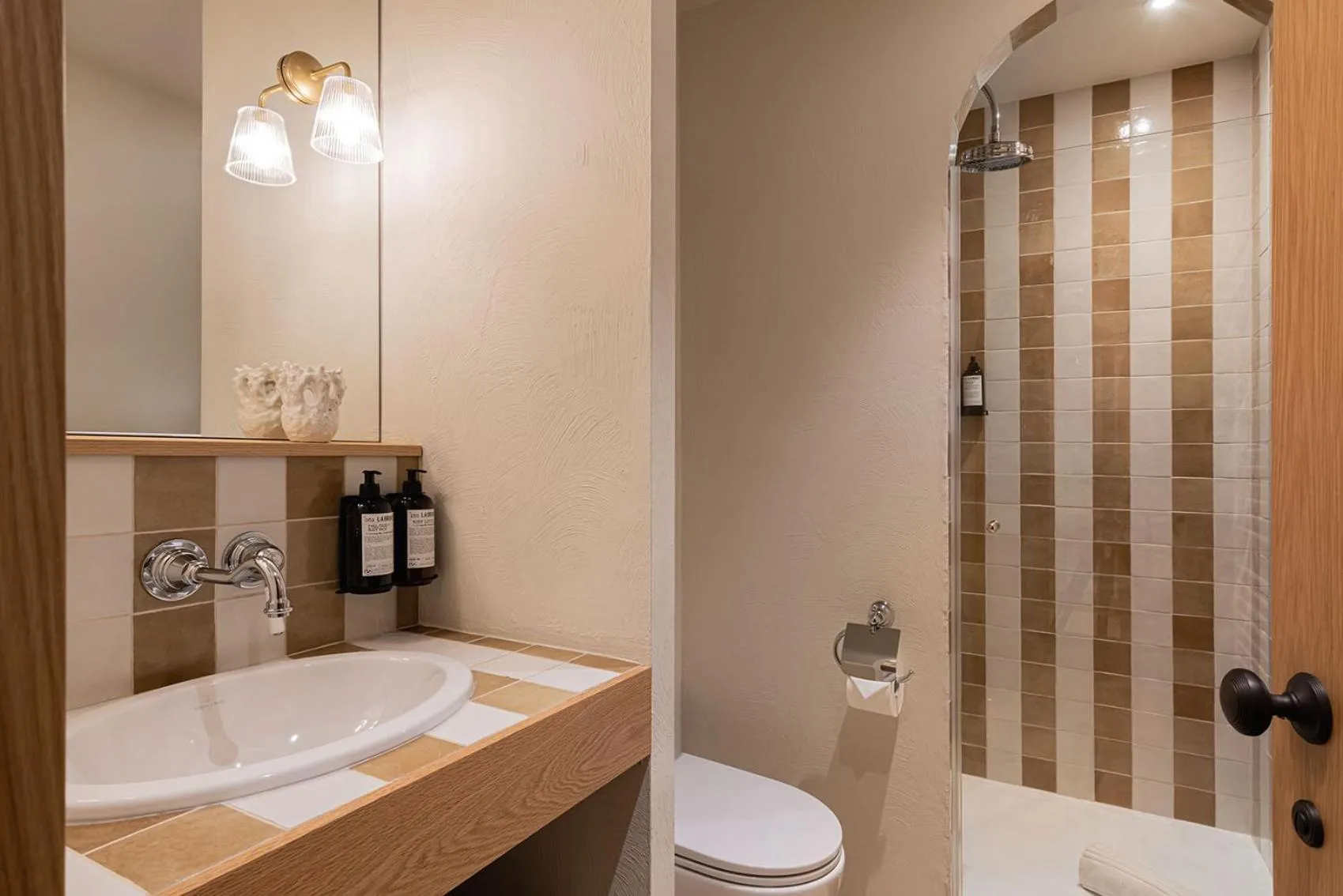 Bathroom in Hôtel Maison Chiberta