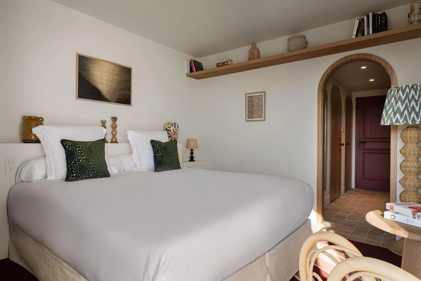 Bedroom, Bed in Hôtel Maison Chiberta
