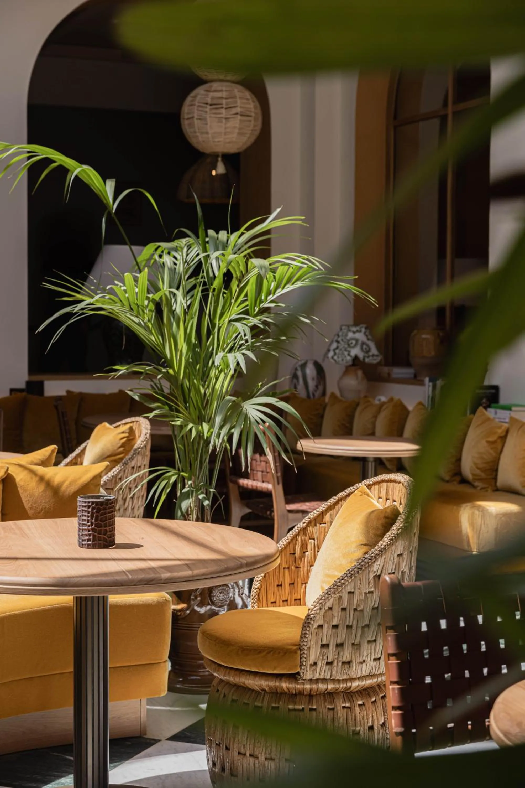 Seating area in Hôtel Maison Chiberta