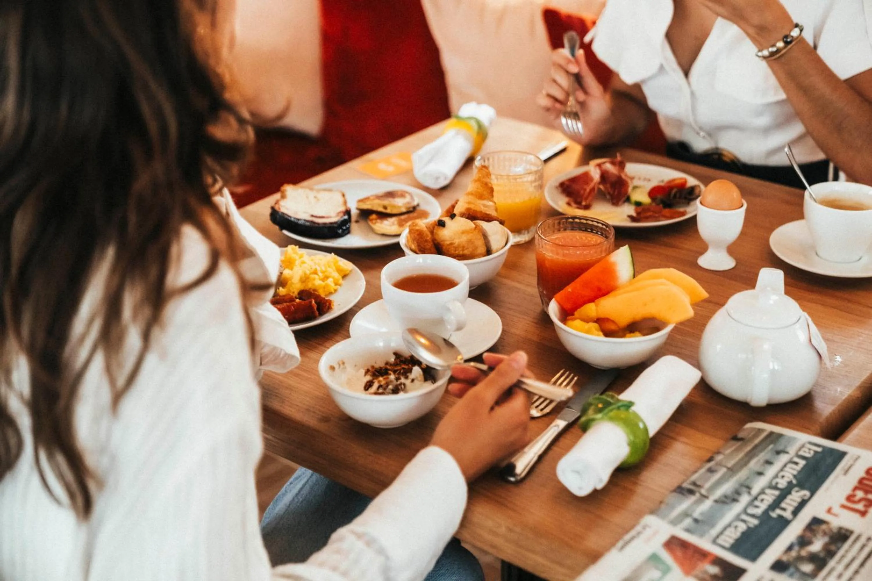 Breakfast in Hôtel Maison Chiberta
