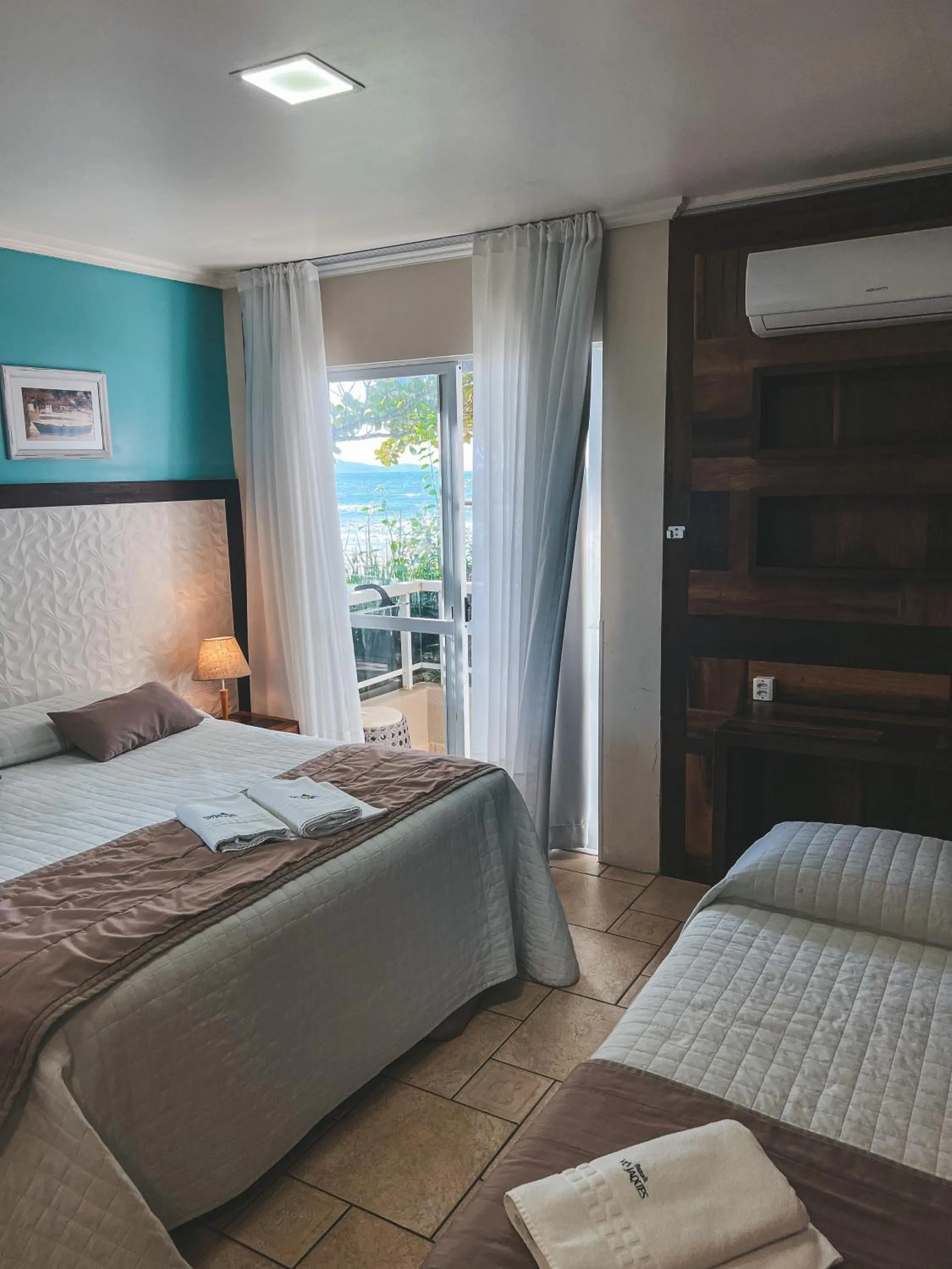 Bed in Pousada Vô Jaques