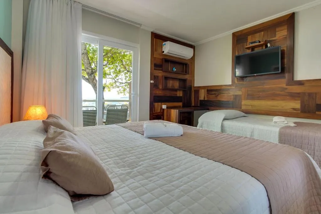 Bed in Pousada Vô Jaques