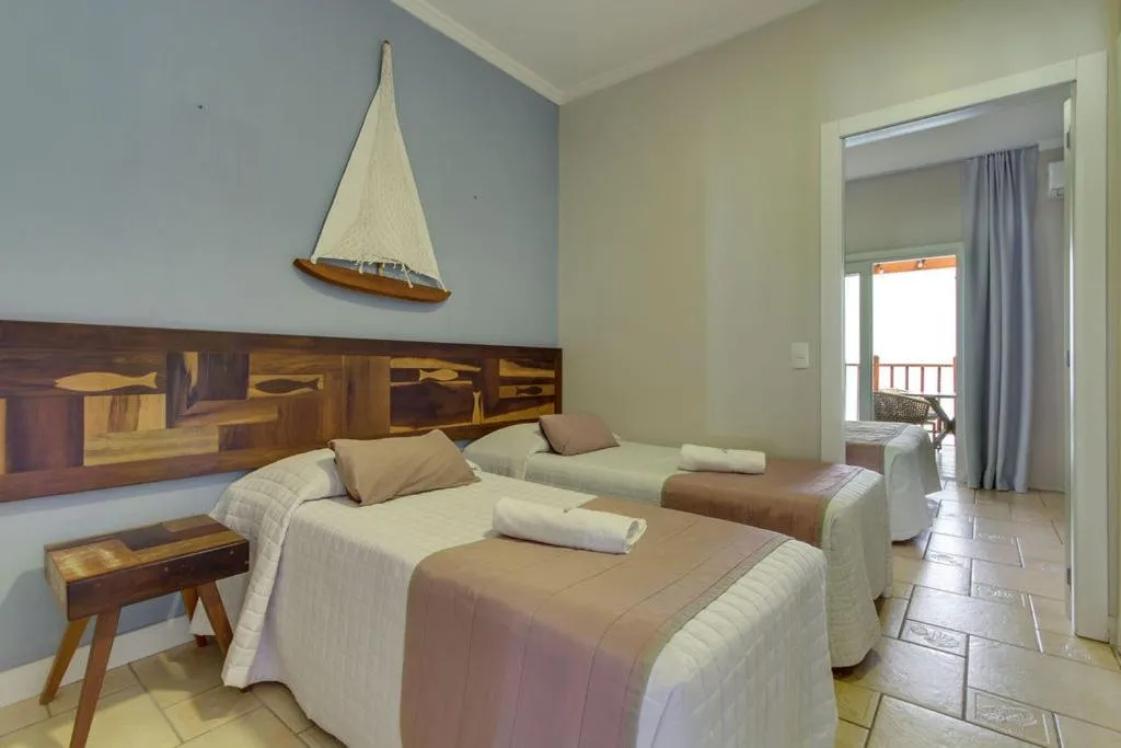 Bed in Pousada Vô Jaques