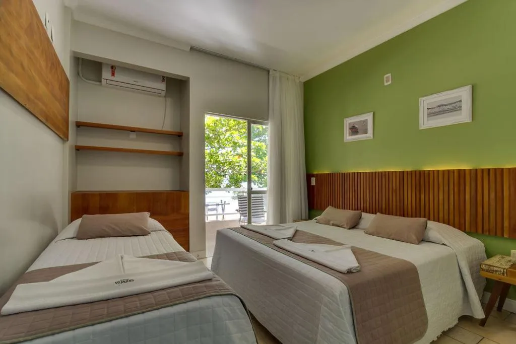 Bed in Pousada Vô Jaques