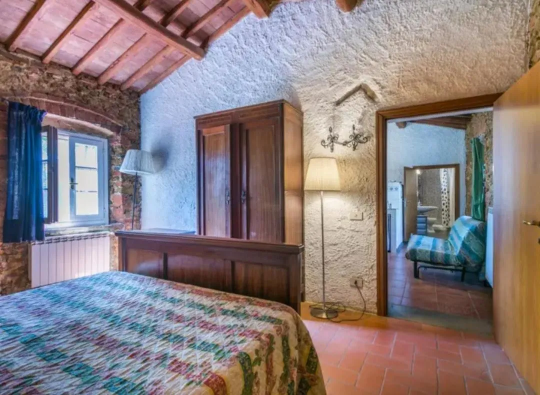 Bed in Agriturismo La Moraia