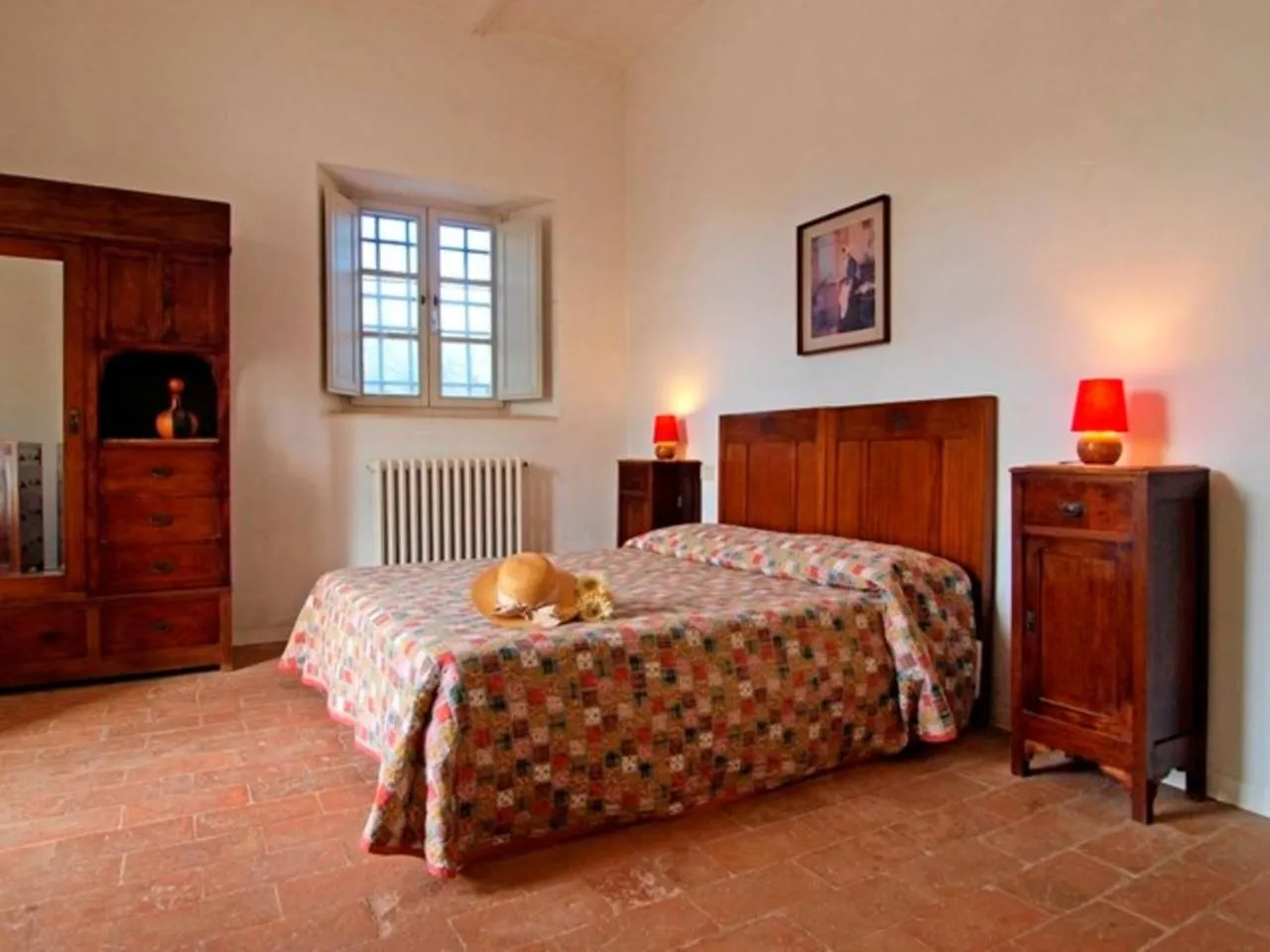 Bed in Agriturismo La Moraia