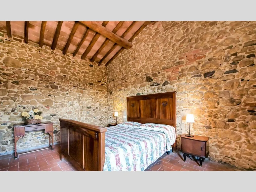 Bed in Agriturismo La Moraia