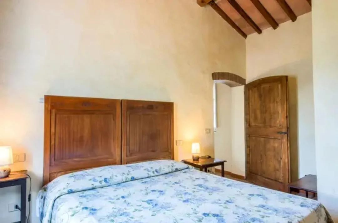 Bed in Agriturismo La Moraia