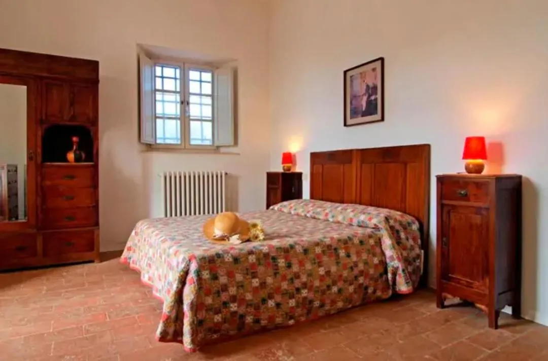 Bed in Agriturismo La Moraia