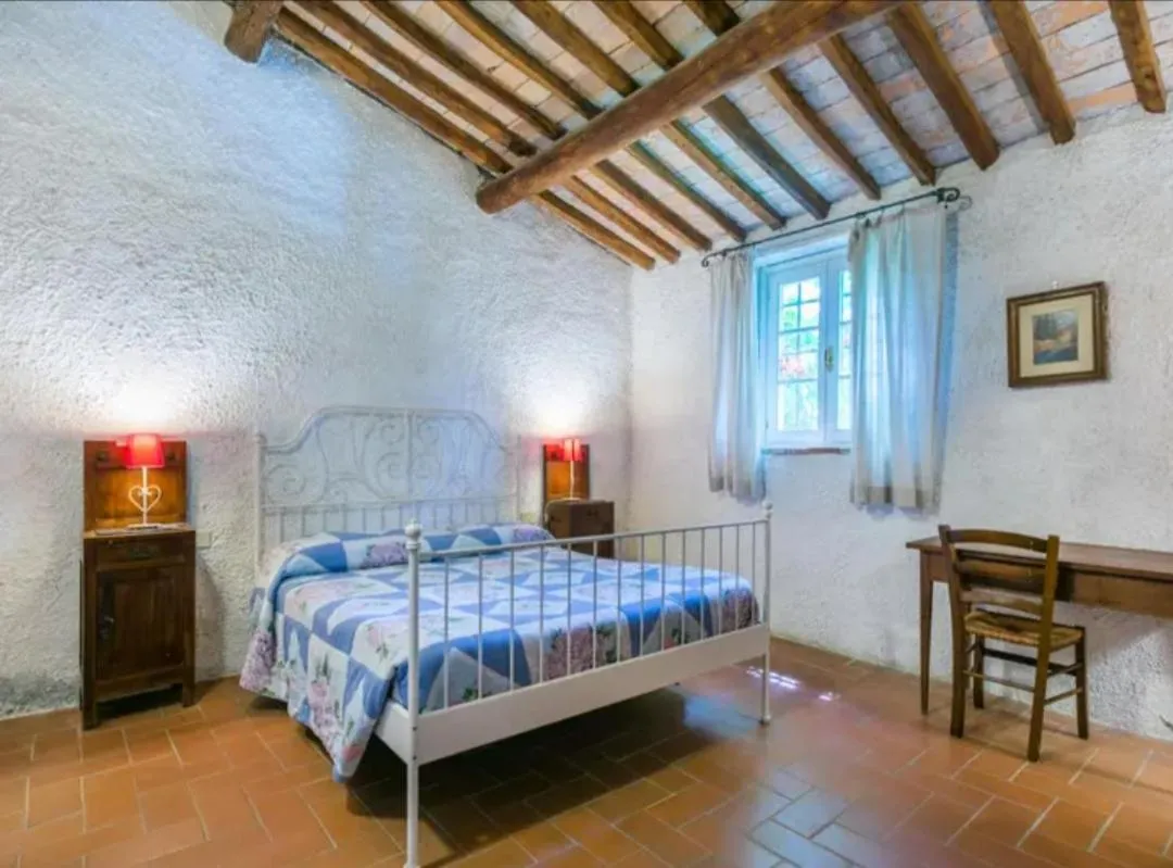 Bed in Agriturismo La Moraia