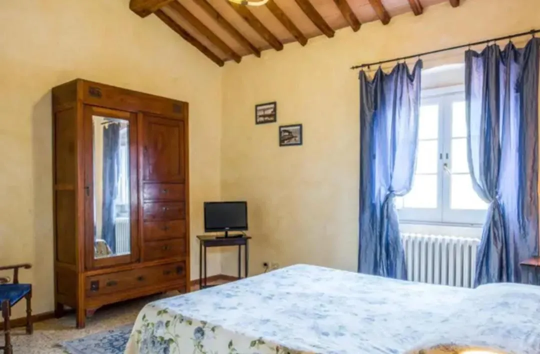 Bed in Agriturismo La Moraia